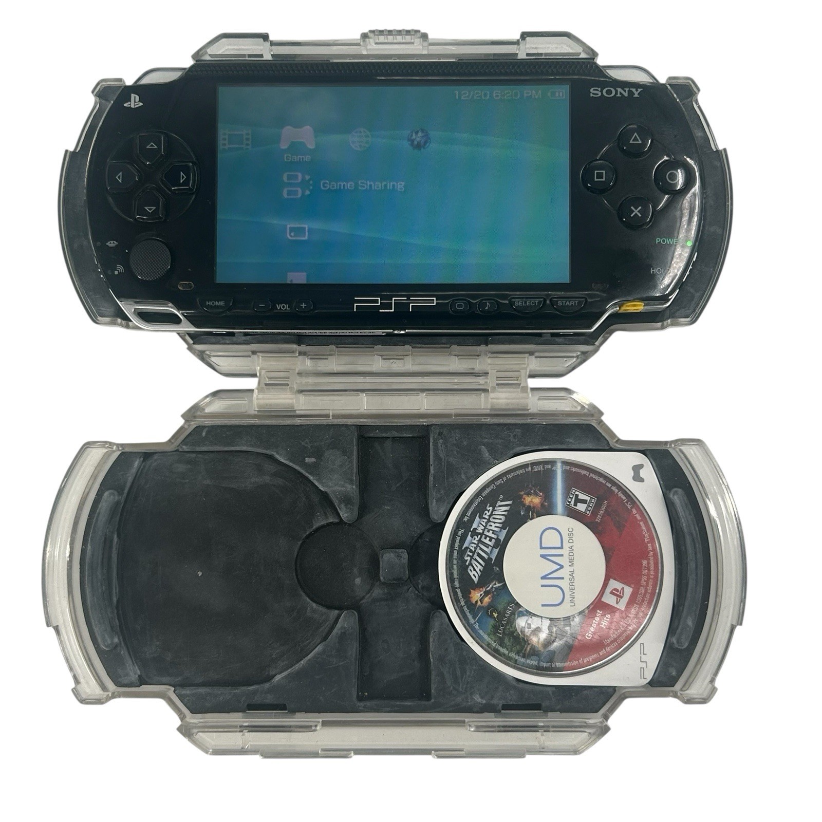 Sony PSP Bundle – Console 1001, Case, 1.0 GB Memory Card & 1 Game Fast Shipping