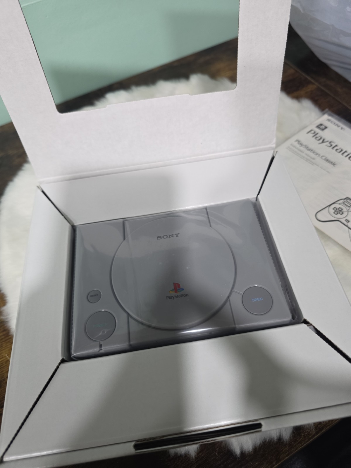 Sony PlayStation Classic Gray Console SCPH-1000R(Missing Outer Box) NEW