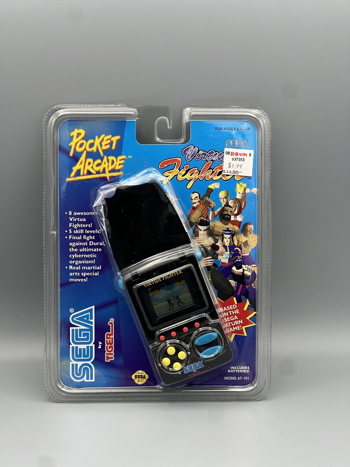 Virtua Fighter Pocket Arcade Sega by Tiger Elec. – BRAND NEW – *READ BELOW*