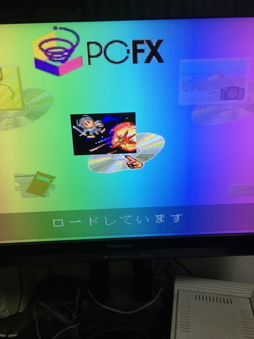 NEC PC-FX Controller and Console Set Tested Working Used w/ Cartridge Set