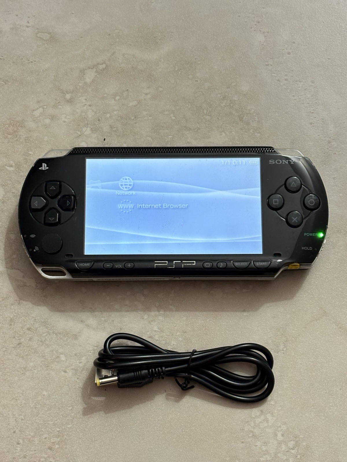 Sony PSP 1000 Portable Tested Works Good Condition With New Charger And Battery