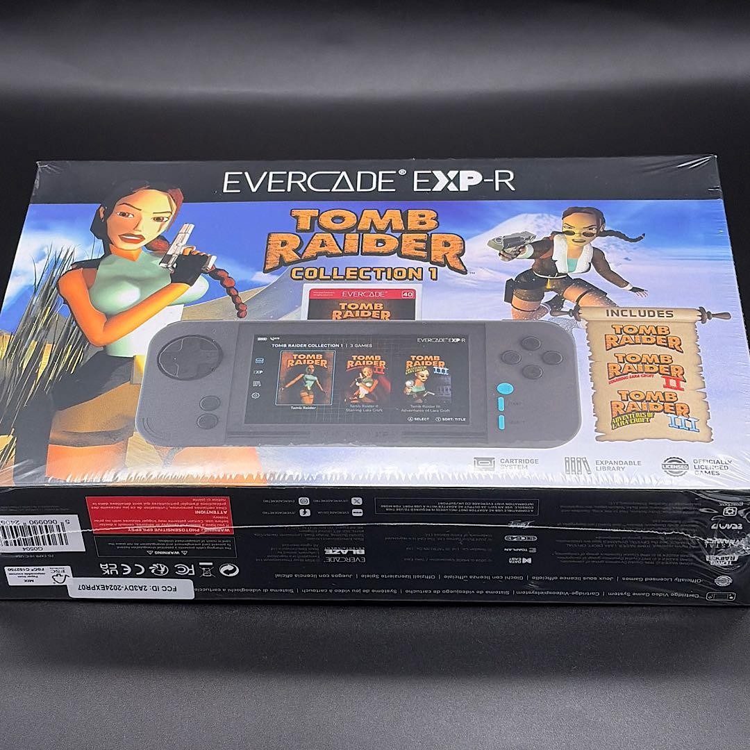Blaze Evercade EXP-R Console with TOMB RAIDER Collection Set [Unopened]
