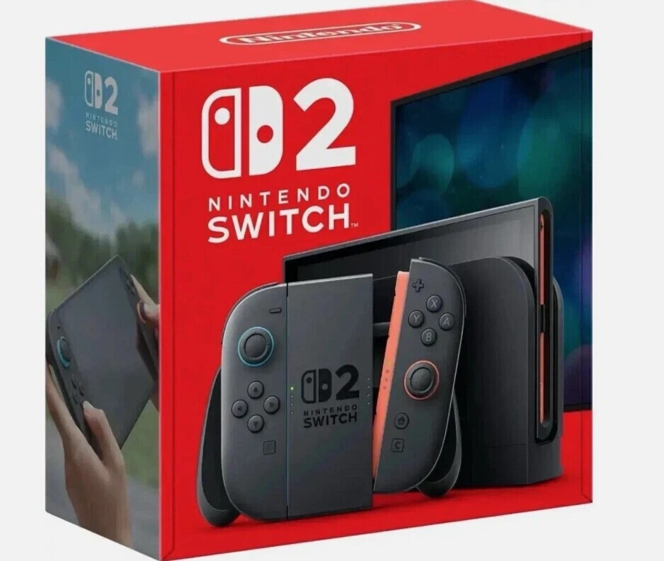 Nintendo Switch 2 – System Console Handheld (Blue Red) – New in Box