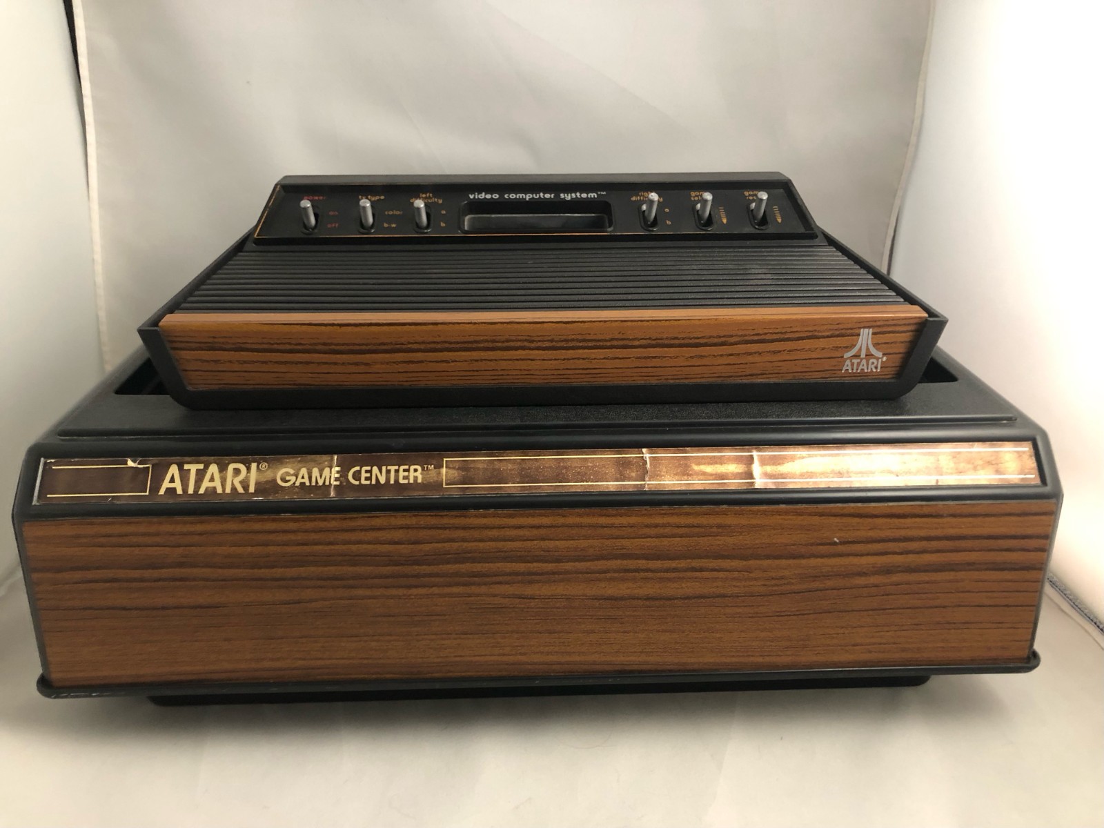 Atari 2600 Light Sixer Console Bundle Joystick Game Center Tested Working Games