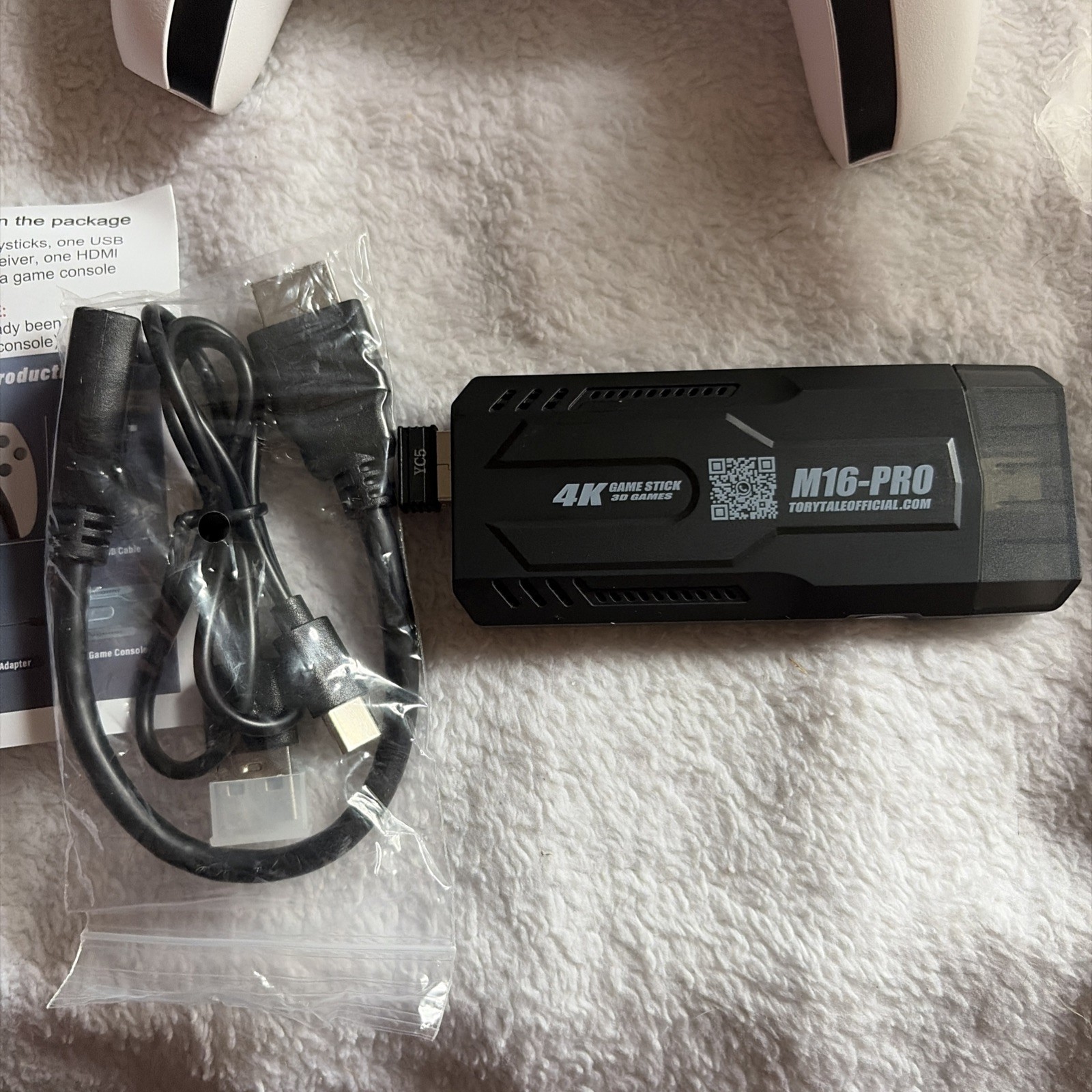 NEW 2 Wireless Controller FOR M16 HDMI…. Game Stick Retro Gaming Console