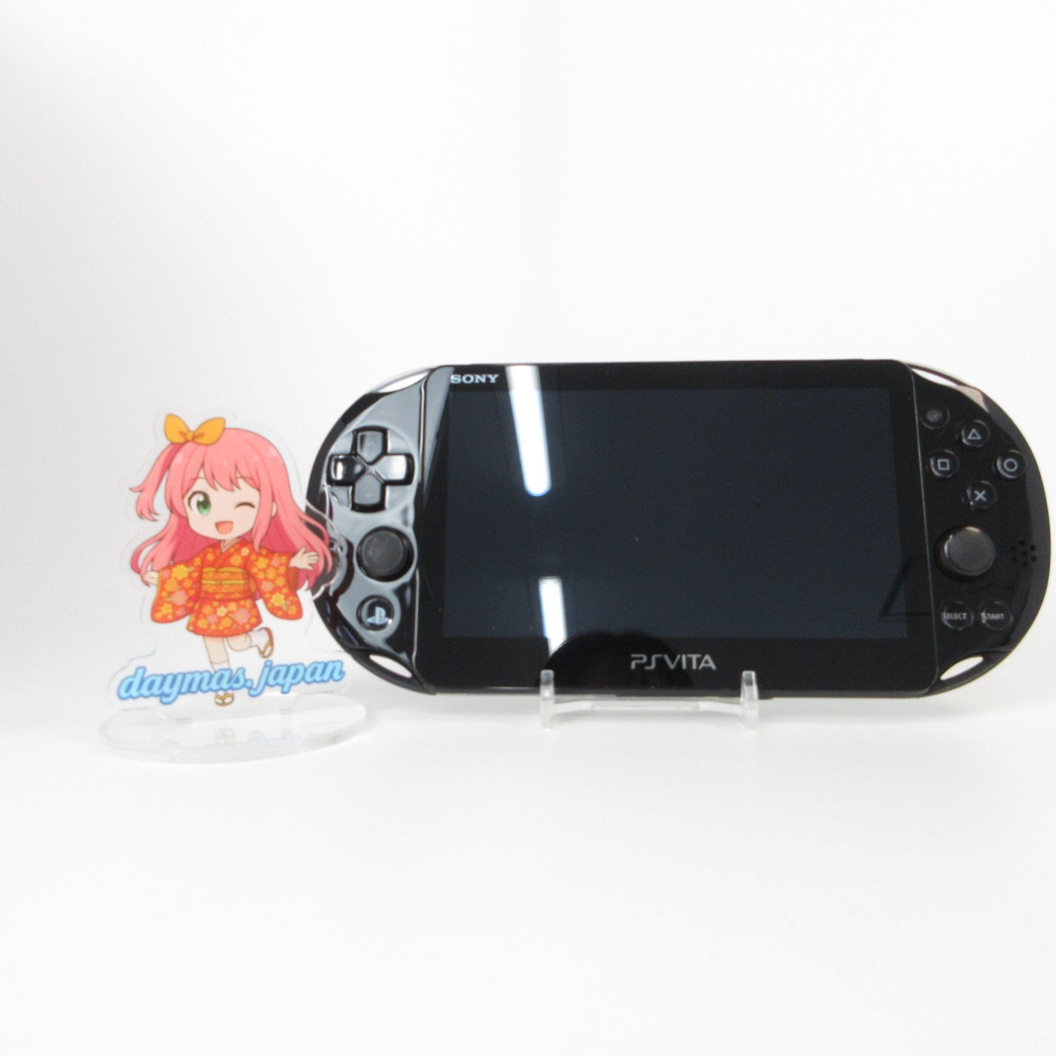 【Excellent】Sony PS Vita PCH-2000 Black Wi-Fi Model Console only #RET0220/06