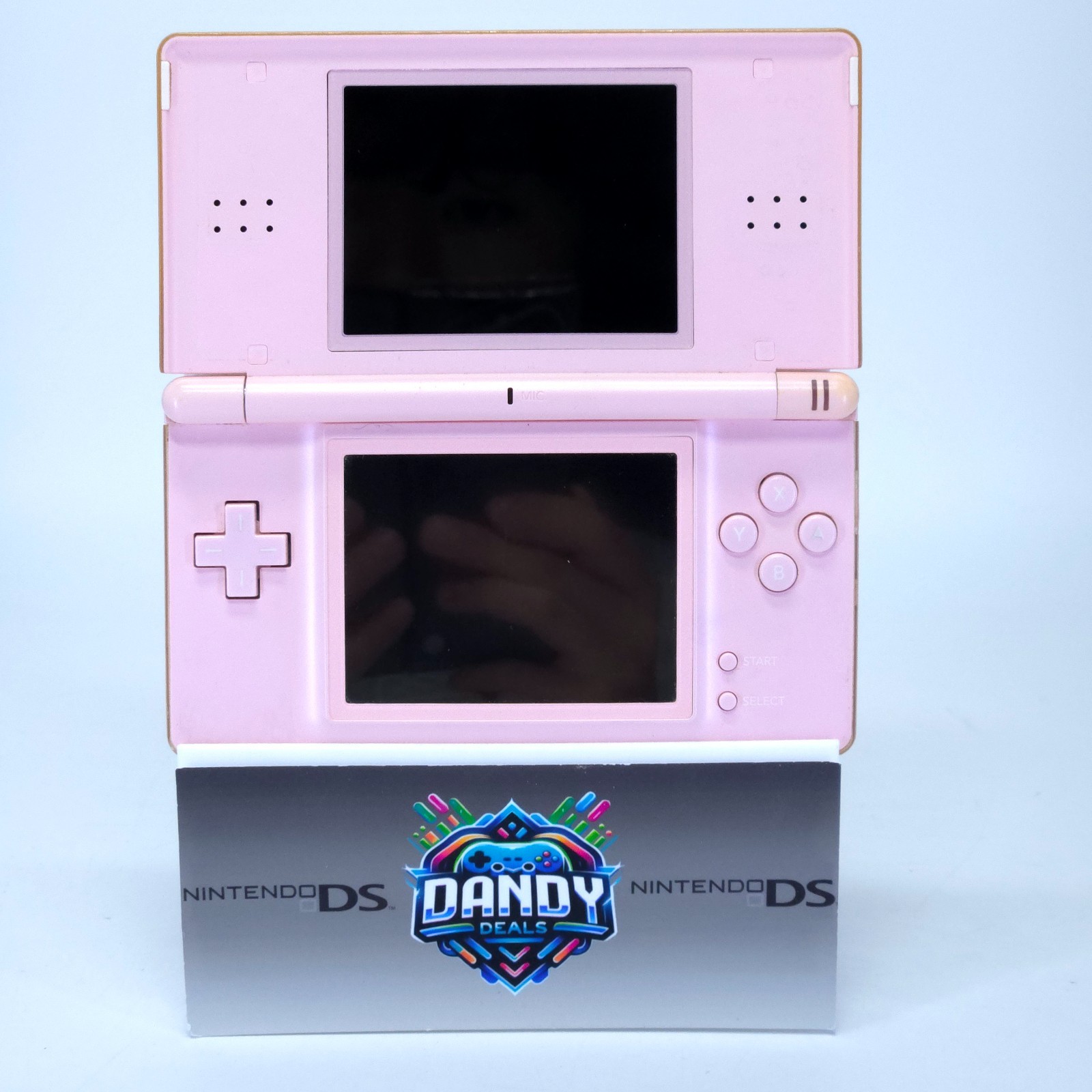 DS Lite Console Nintendo System Pink W/ Charger + Stylus | Usg-001 Tested