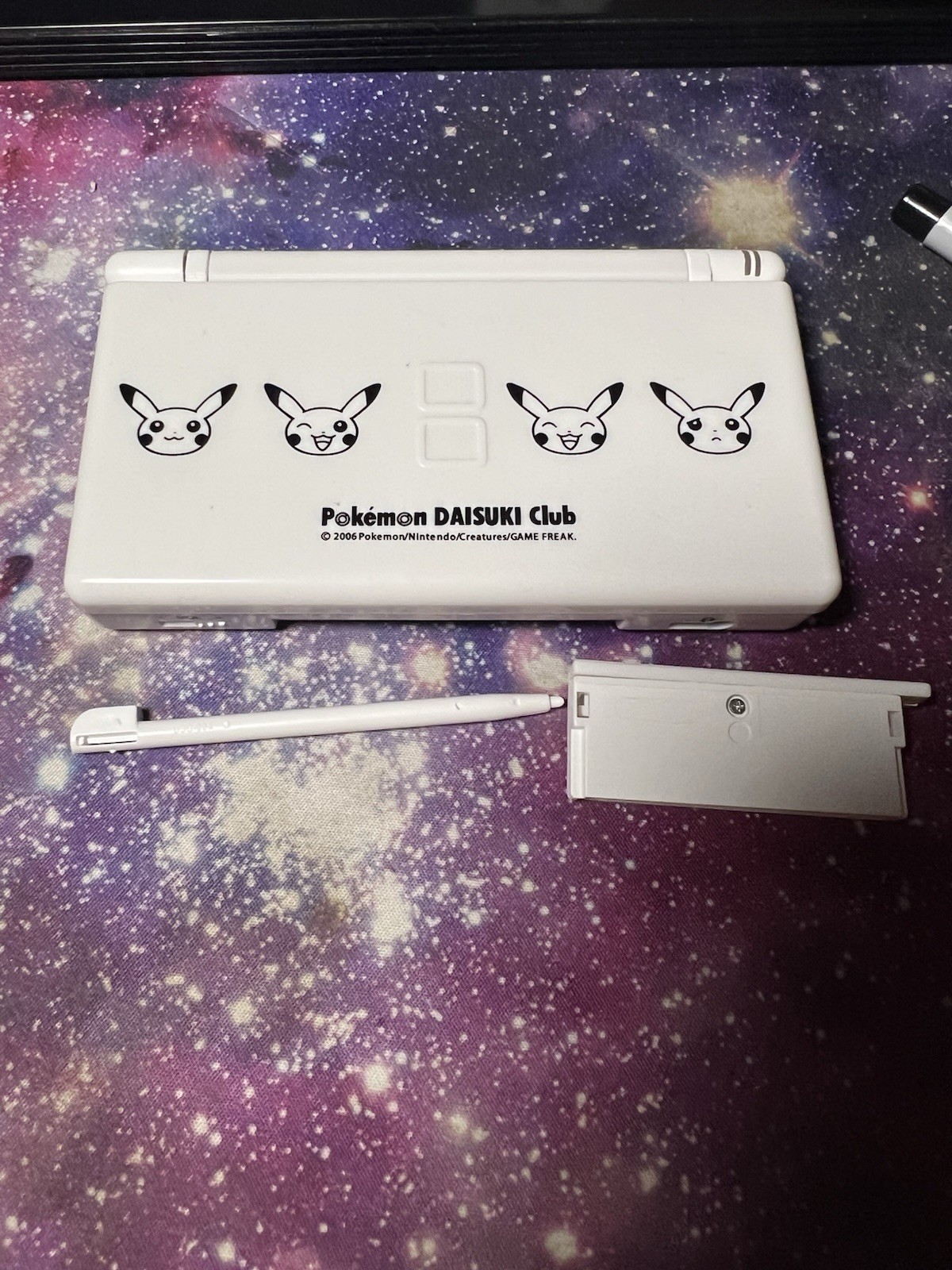 Nintendo DS Lite Fully Working! Pokémon Daisuki Shell! USA SELLER Region Free!!!