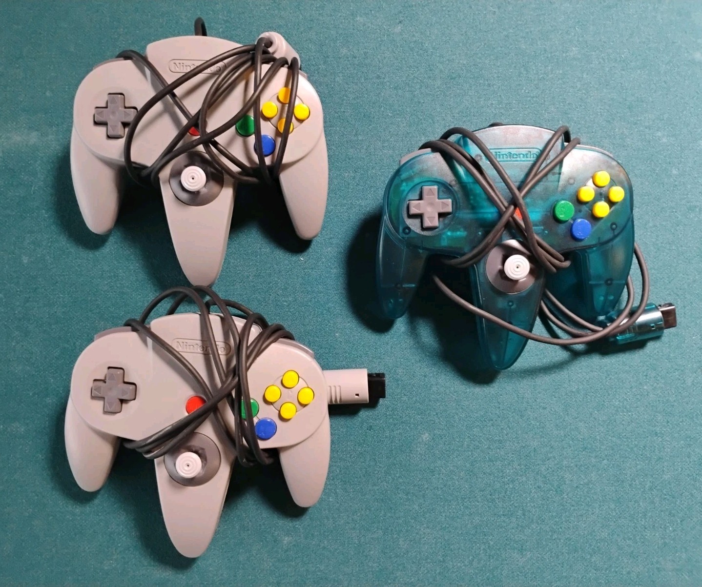 N64 Console Bundle Tested W Expansion Pak, 3 Controllers, 6 Games, 2 Memory Card