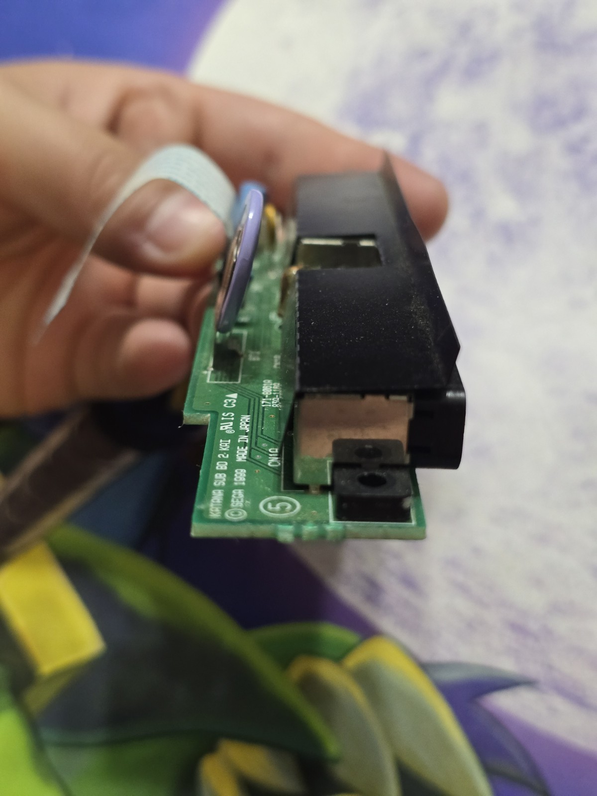 🔥SEGA Dreamcast USA Controller Port Board Resettable Fuse VA1 3-Pin