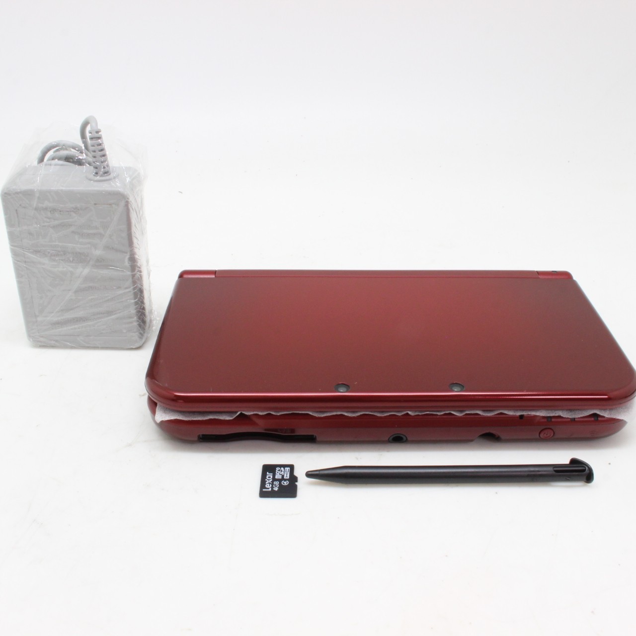 [ NEAR MINT ] NINTENDO NEW 3DS XL Metallic RED Game Console From Japan 4278