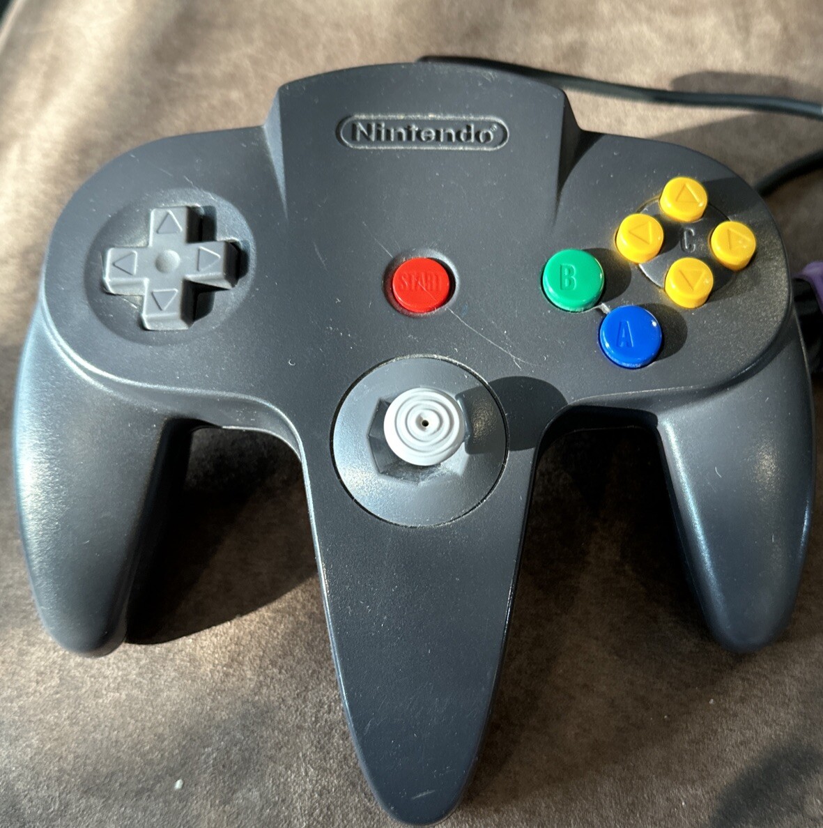 Custom “The BATMAN” N64 Console w/ Black Controller !