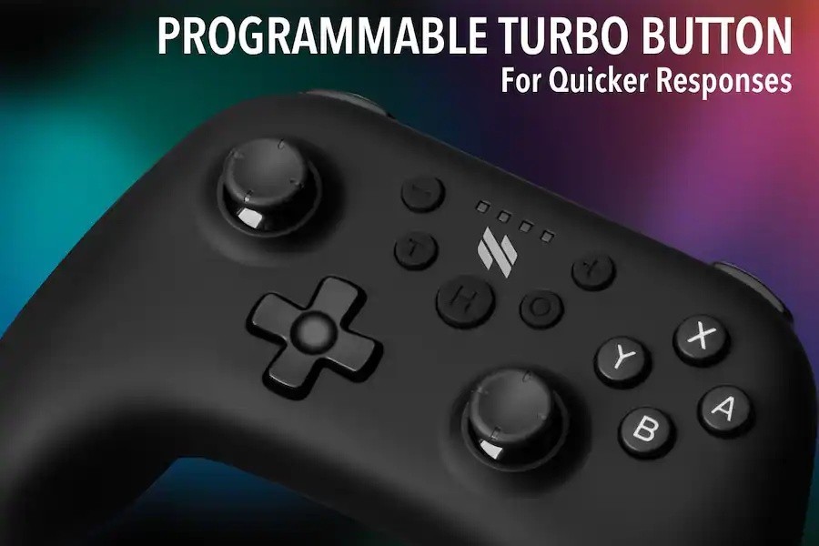 NEXT Wireless Rechargeable Pro Controller for Switch 2 & Switch – Midnight
