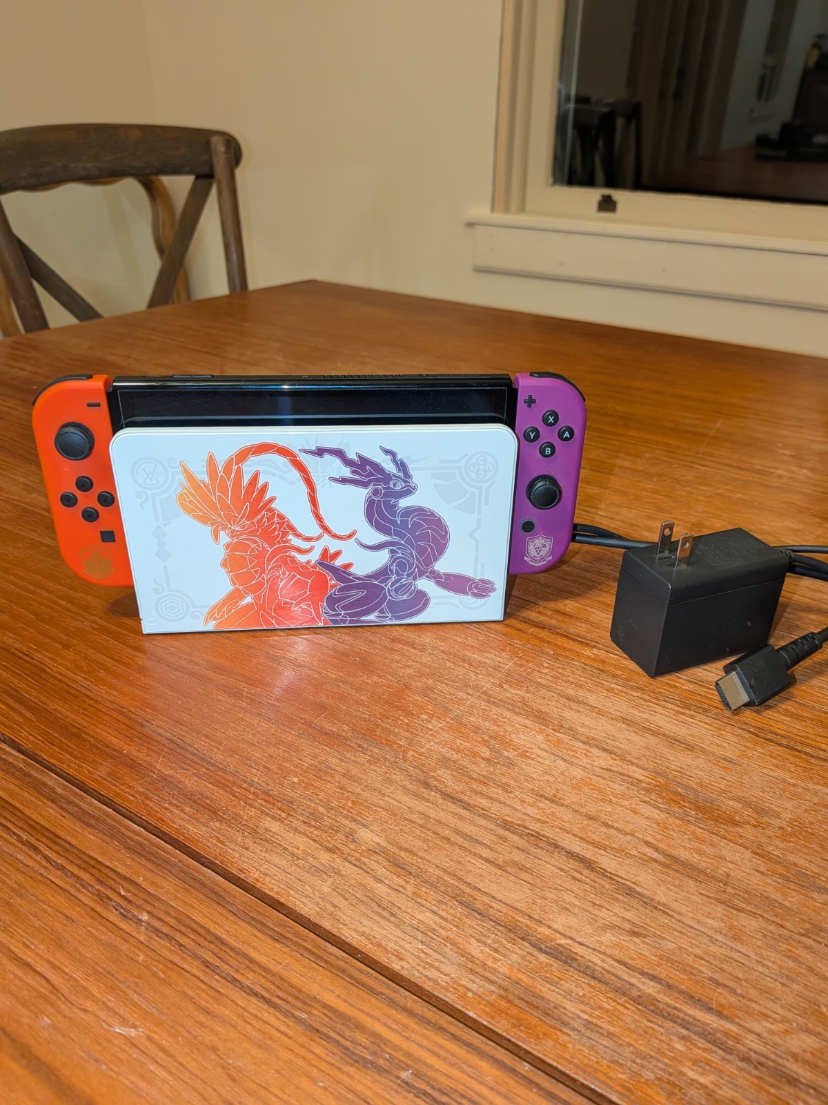 Nintendo Switch OLED Console Limited Edition Scarlet and Violet 64GB Handheld