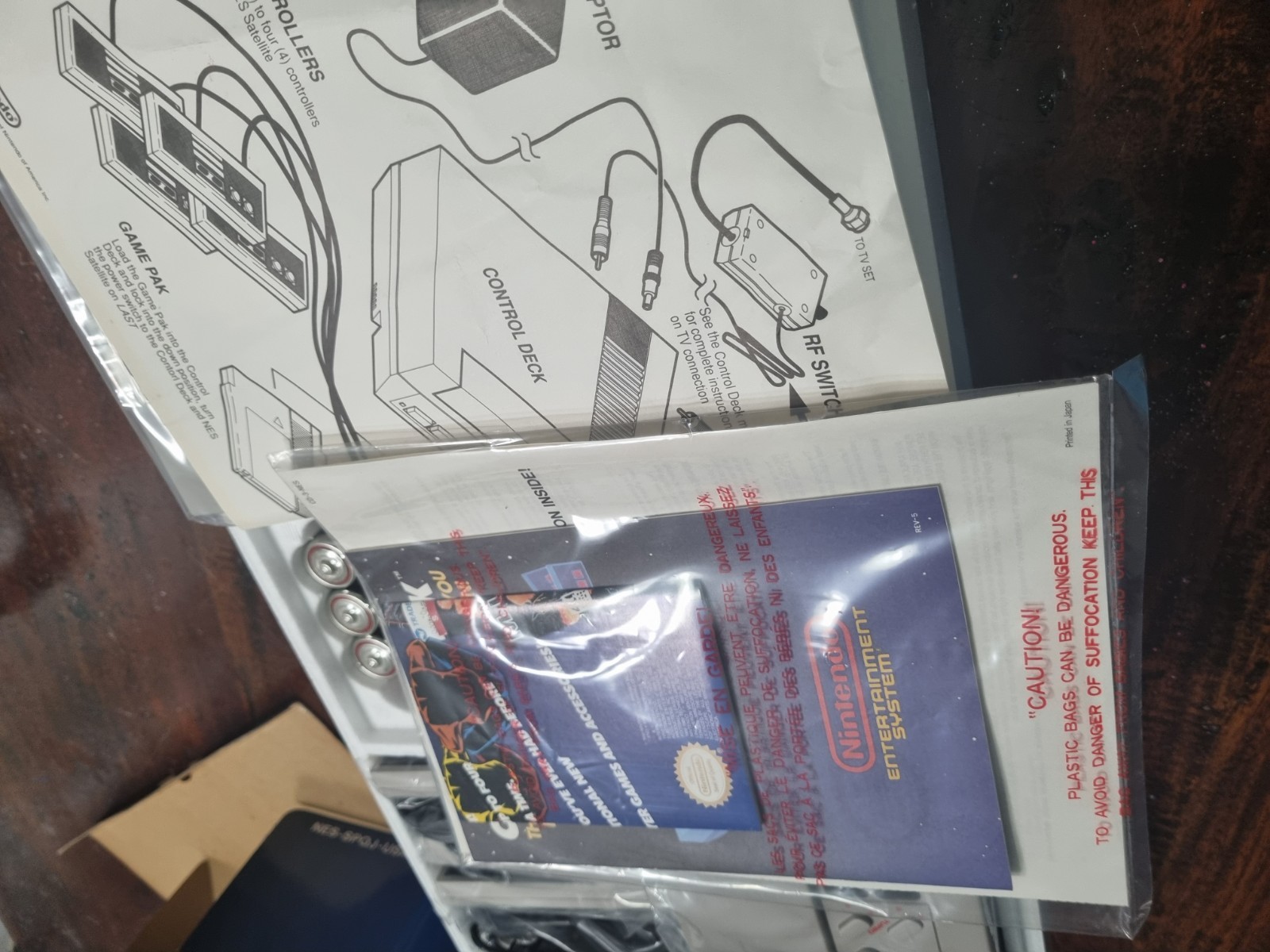 Nintendo NES Sports Set Console Bundle BRAND NEW OPEN BOX