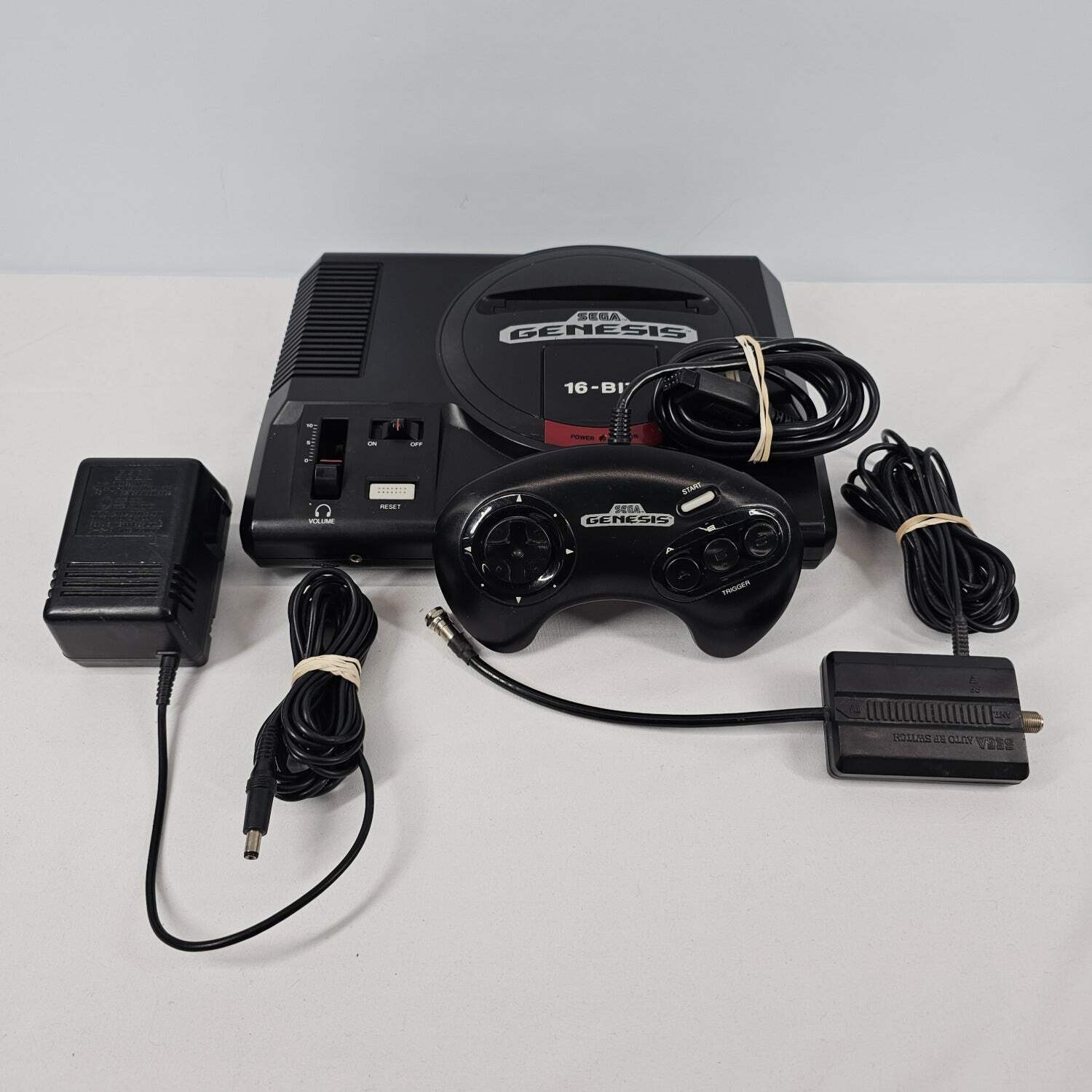 Sega Genesis 16-Bit Console Gaming System Black 1601