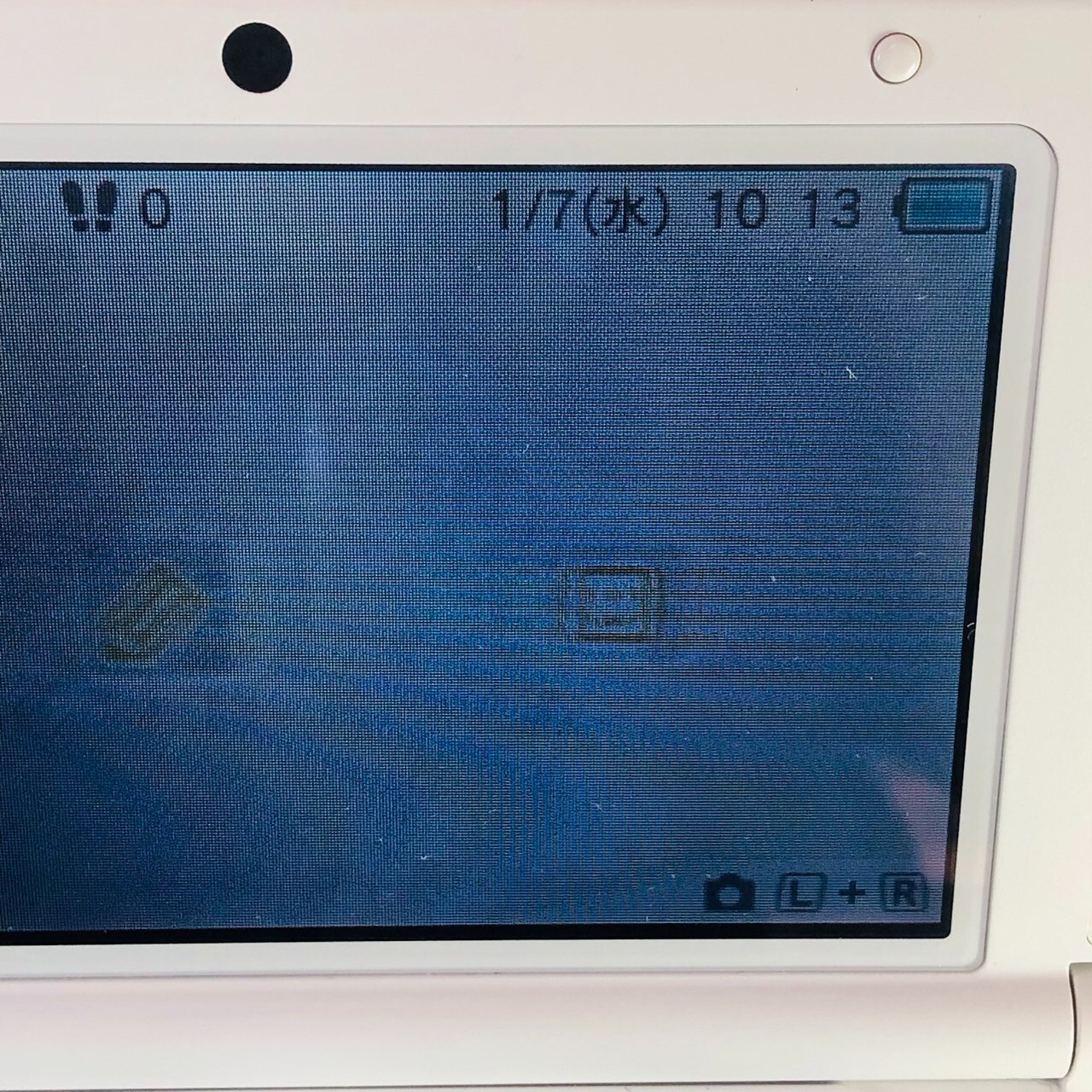 Nintendo 3DS LL XL console Mint Blue x White NDS Japan