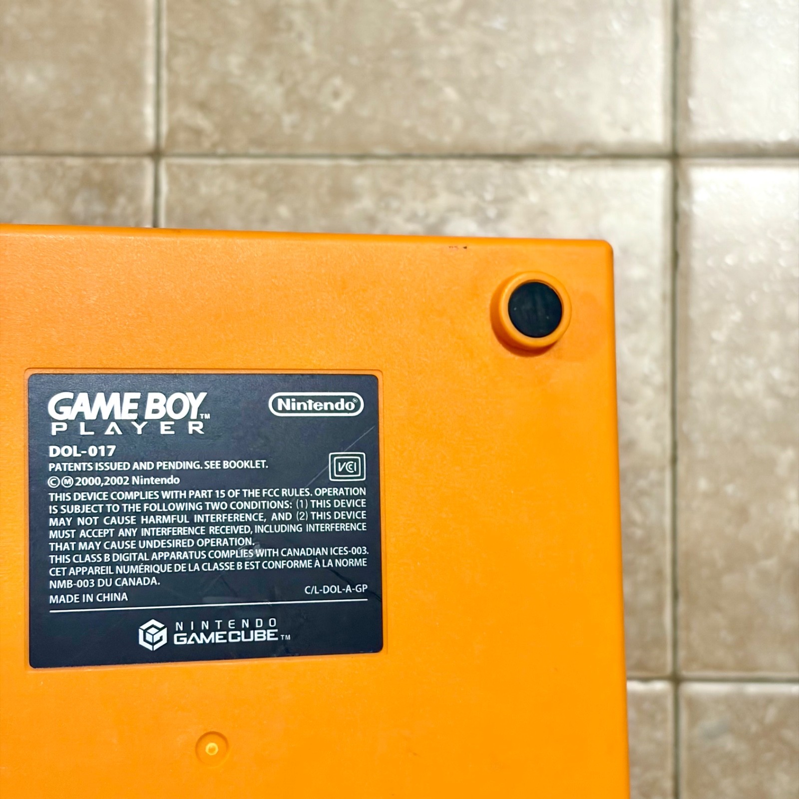 Spice Orange Game Boy Player DOL-017 for Nintendo GameCube Japan CIB NEW 🔥 RARE