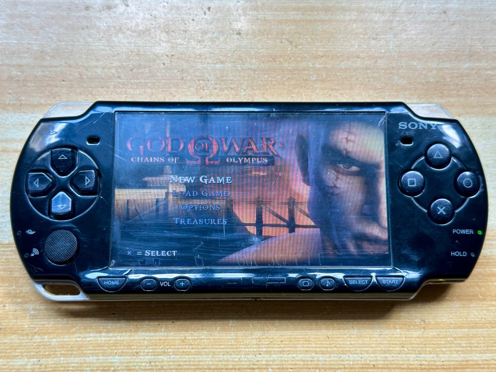 Sony PlayStation Portable PSP 2005 Onyx Charcoal Black Handheld System Console