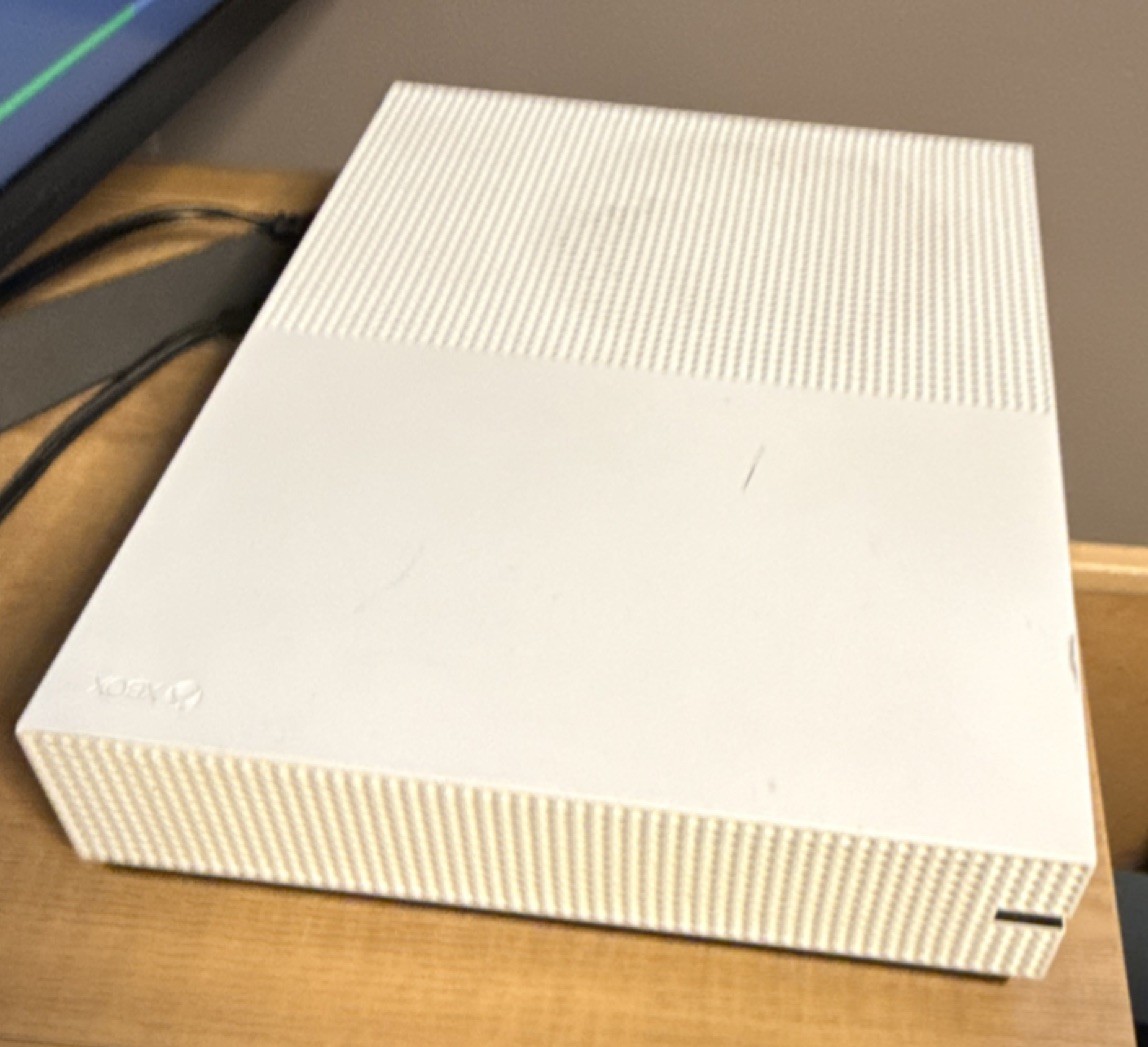 Microsoft Xbox One S 1TB White Console Wi-Fi Blu-Ray HDMI Ethernet USB