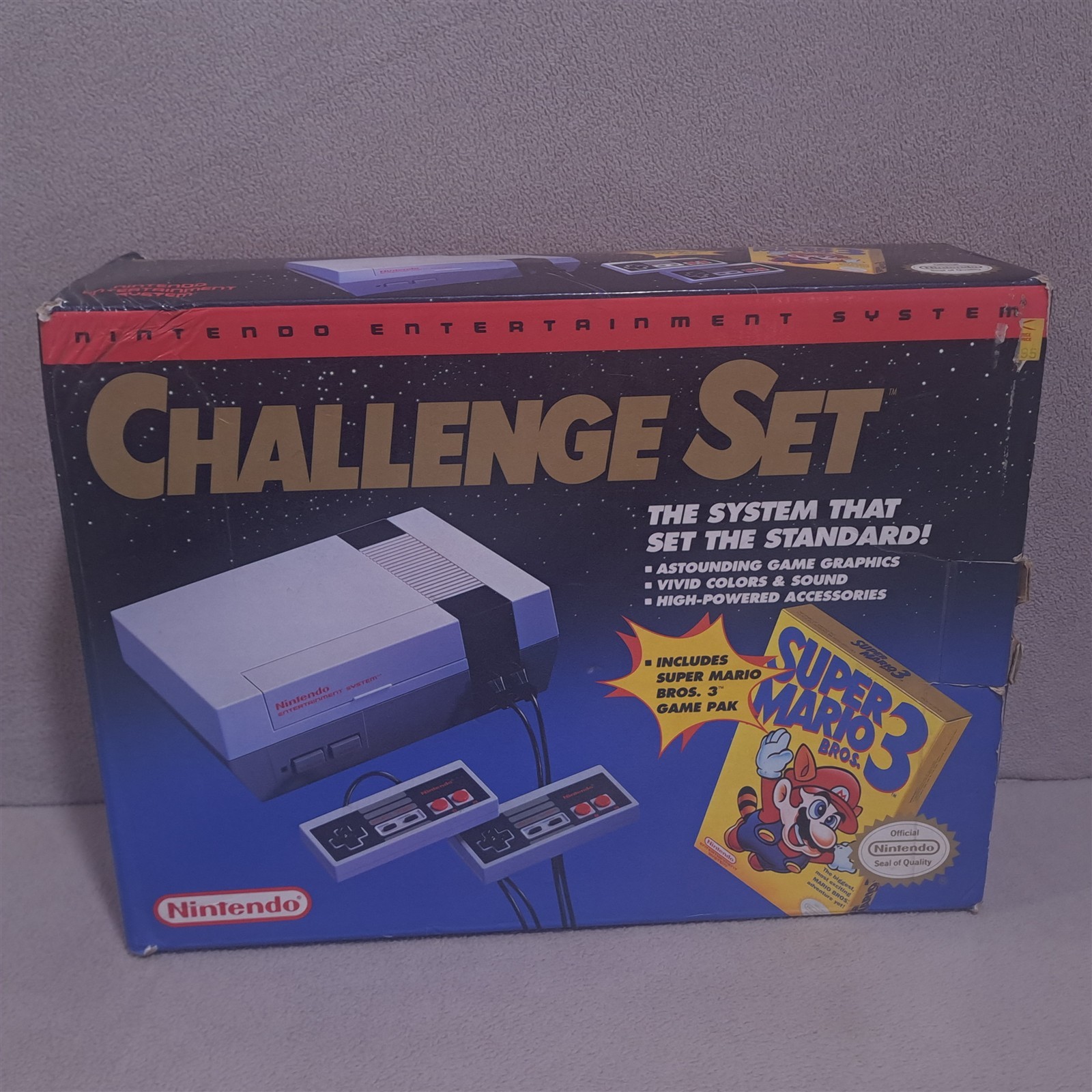 Nintendo NES Challenge Set [BOX ONLY] NO Console