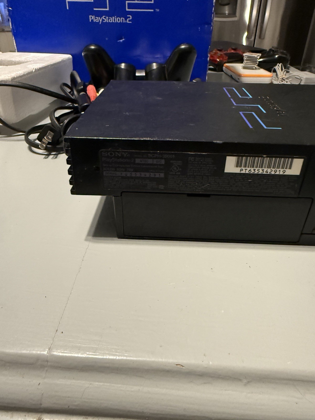 Sony PlayStation 2 Console In Box Tested Working