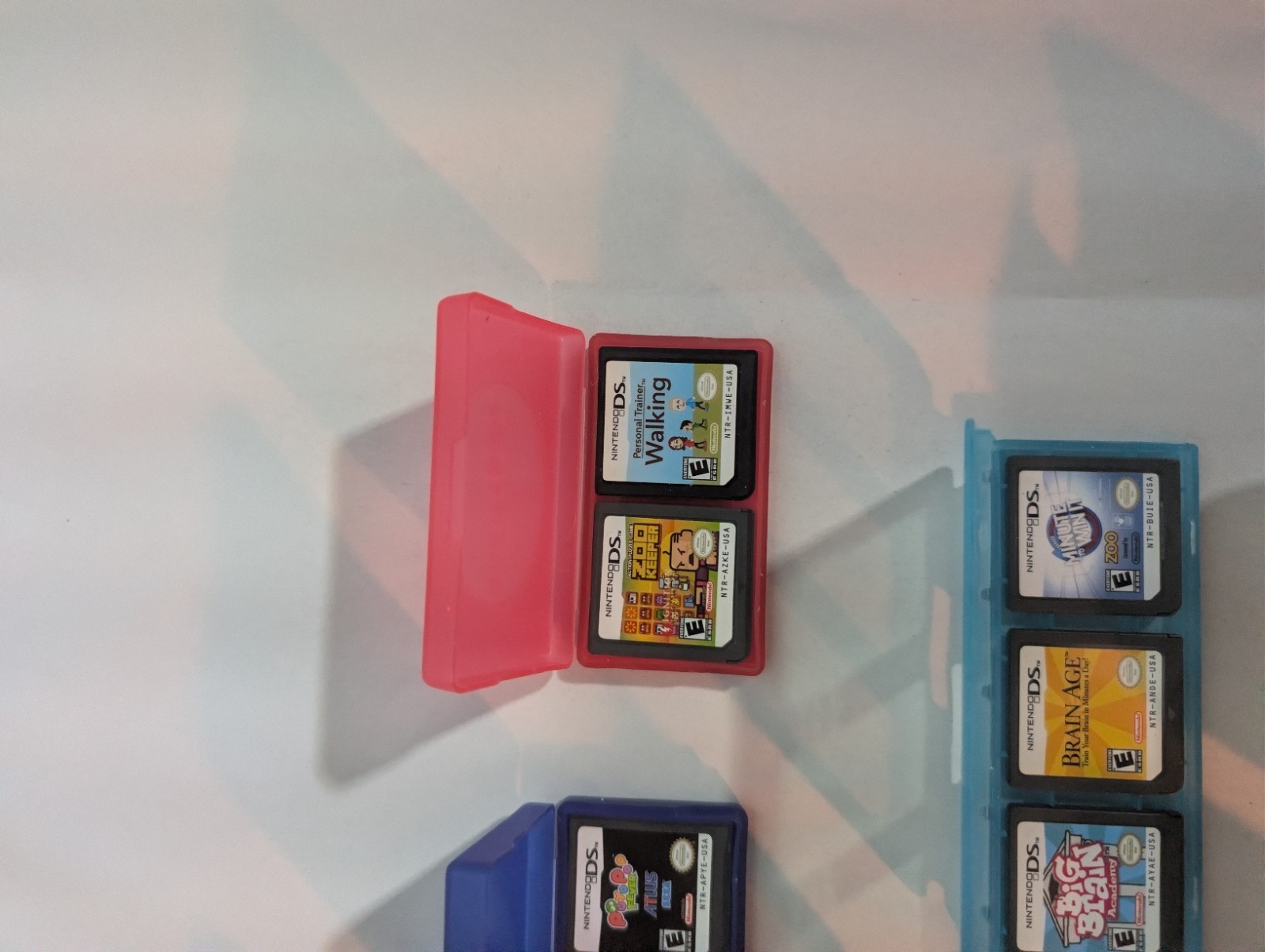 Nintendo DS Lite Handheld System White + Games