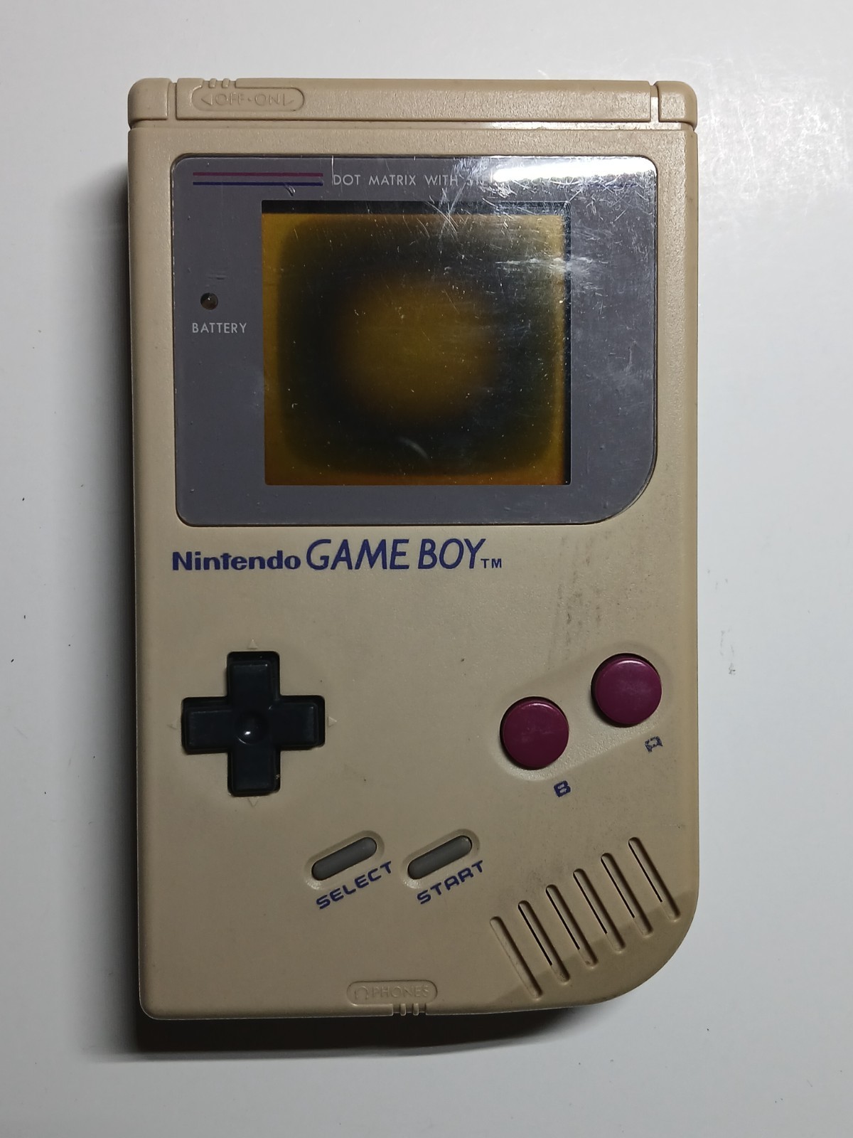 Nintendo Game Boy DMG-01 Gray original not working parts or repair