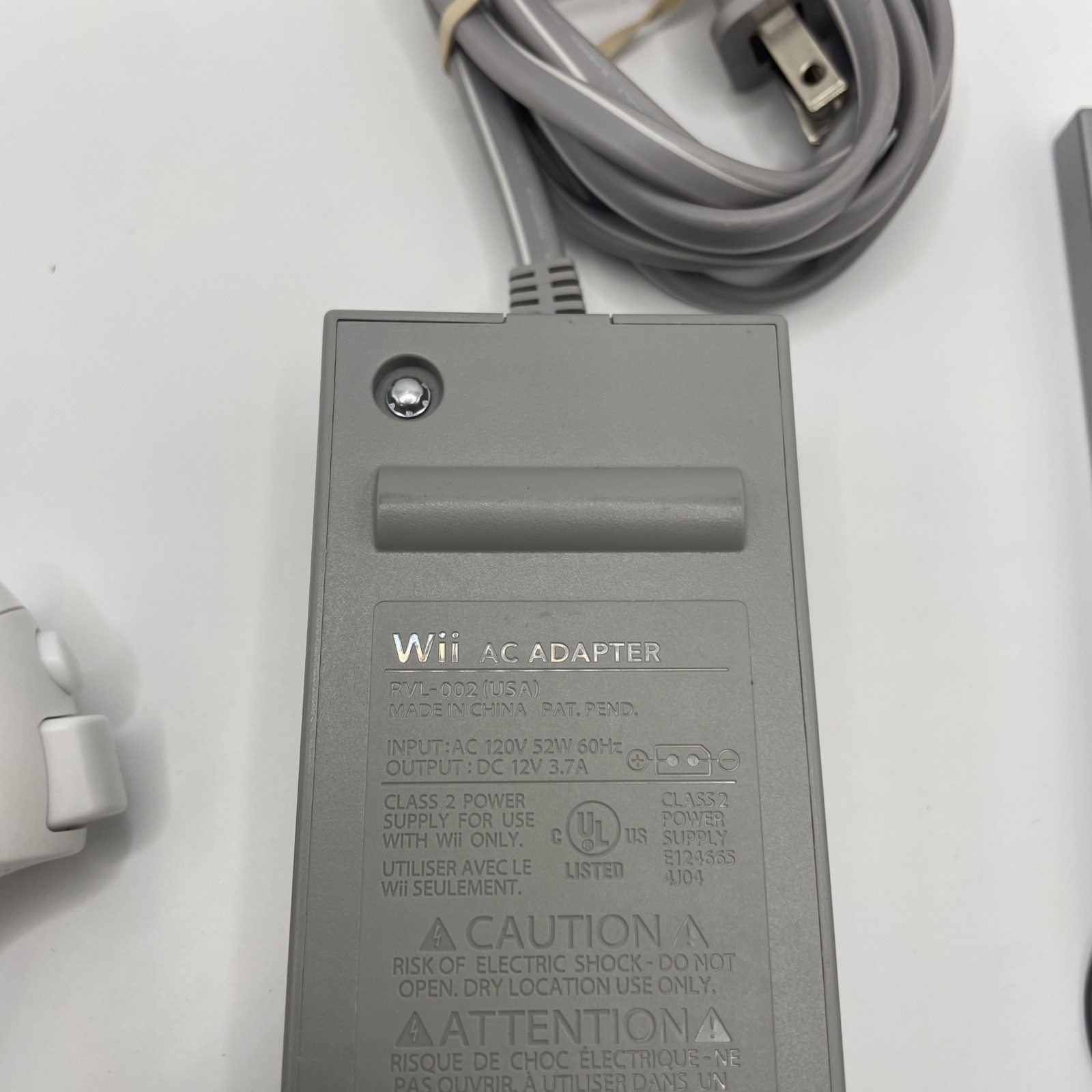Nintendo Wii Black Console With Nunchuck And Cords Tested And Works – See Pics