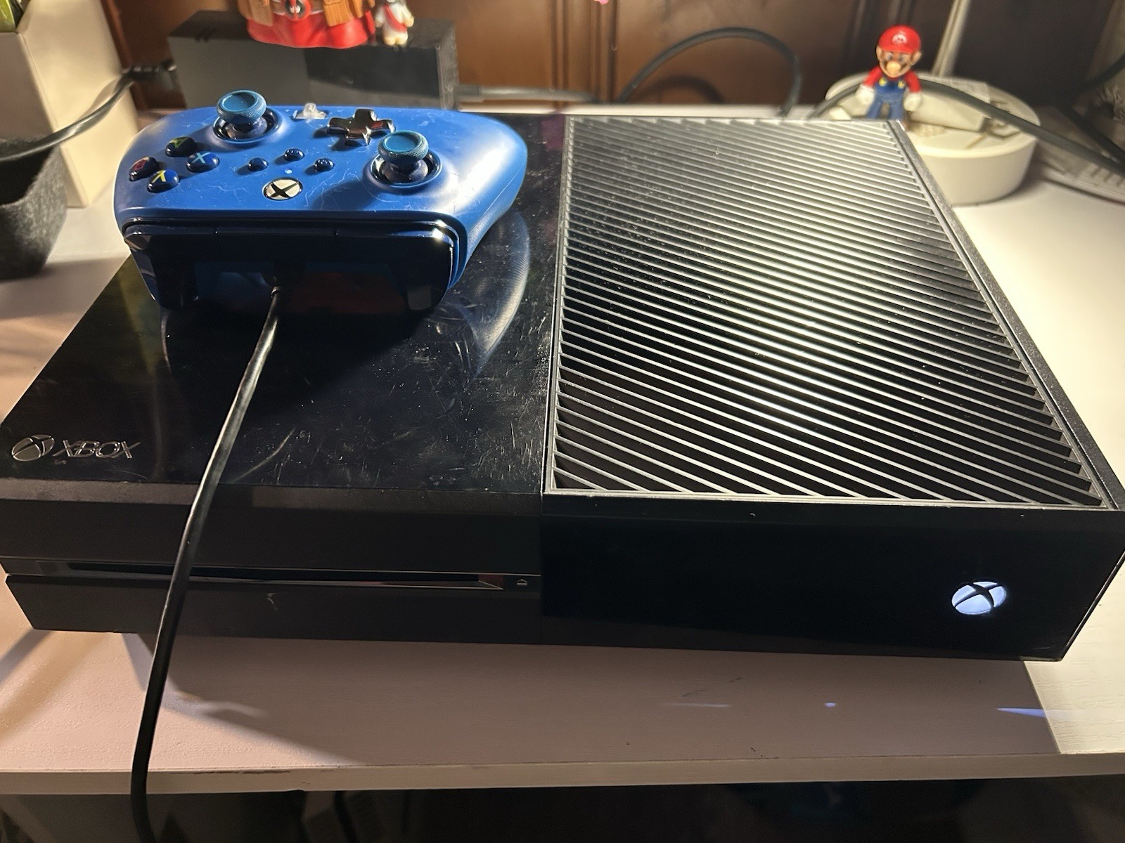 Xbox One 1540 Console 500GB Disc Drive Issue No Power Supply Read Description