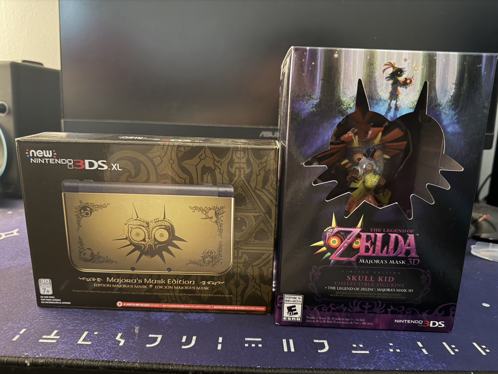 Nintendo 3DS XL Legend of Zelda Majora’s Mask Limited Edition Bundle New in Box