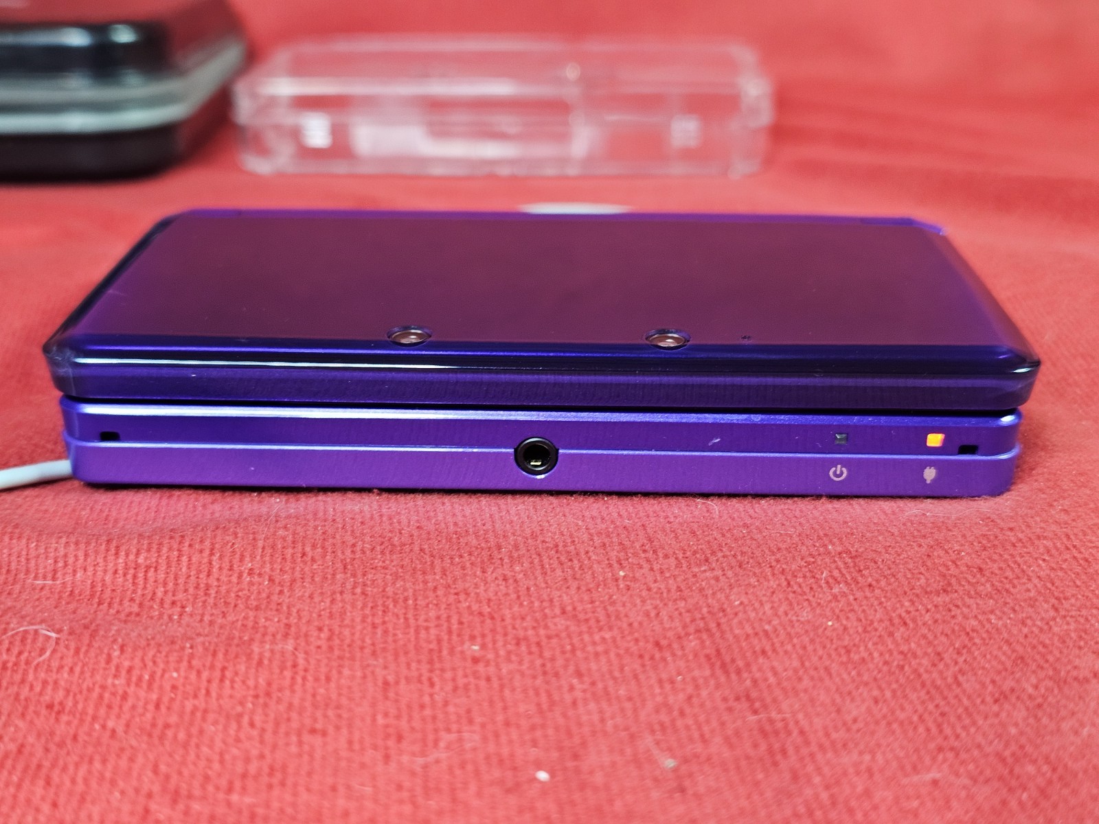 Nintendo 3DS Midnight Purple Handheld System Console – Clean & Tested -Authentic