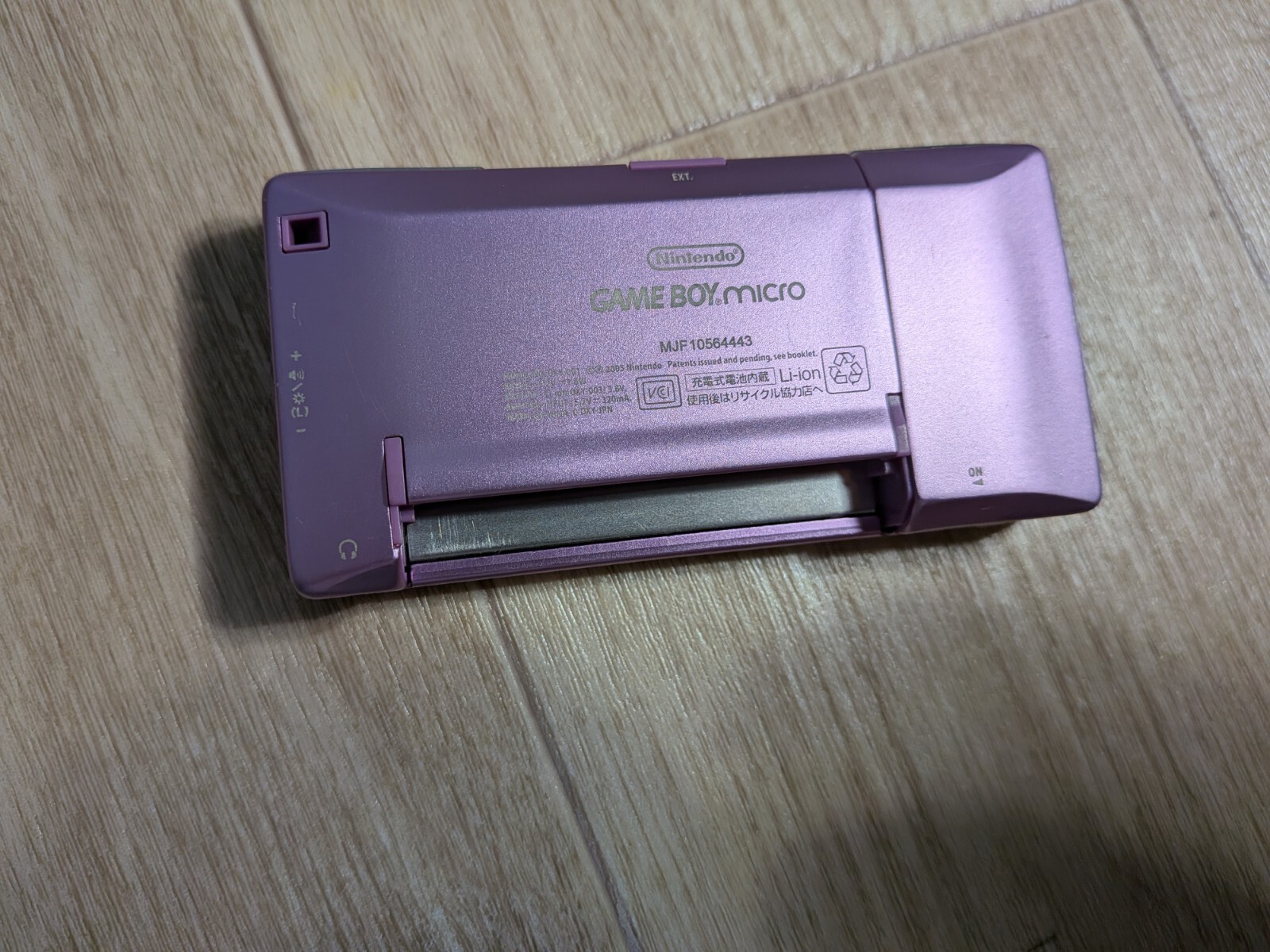 Nintendo game boy micro pink console Tested Work