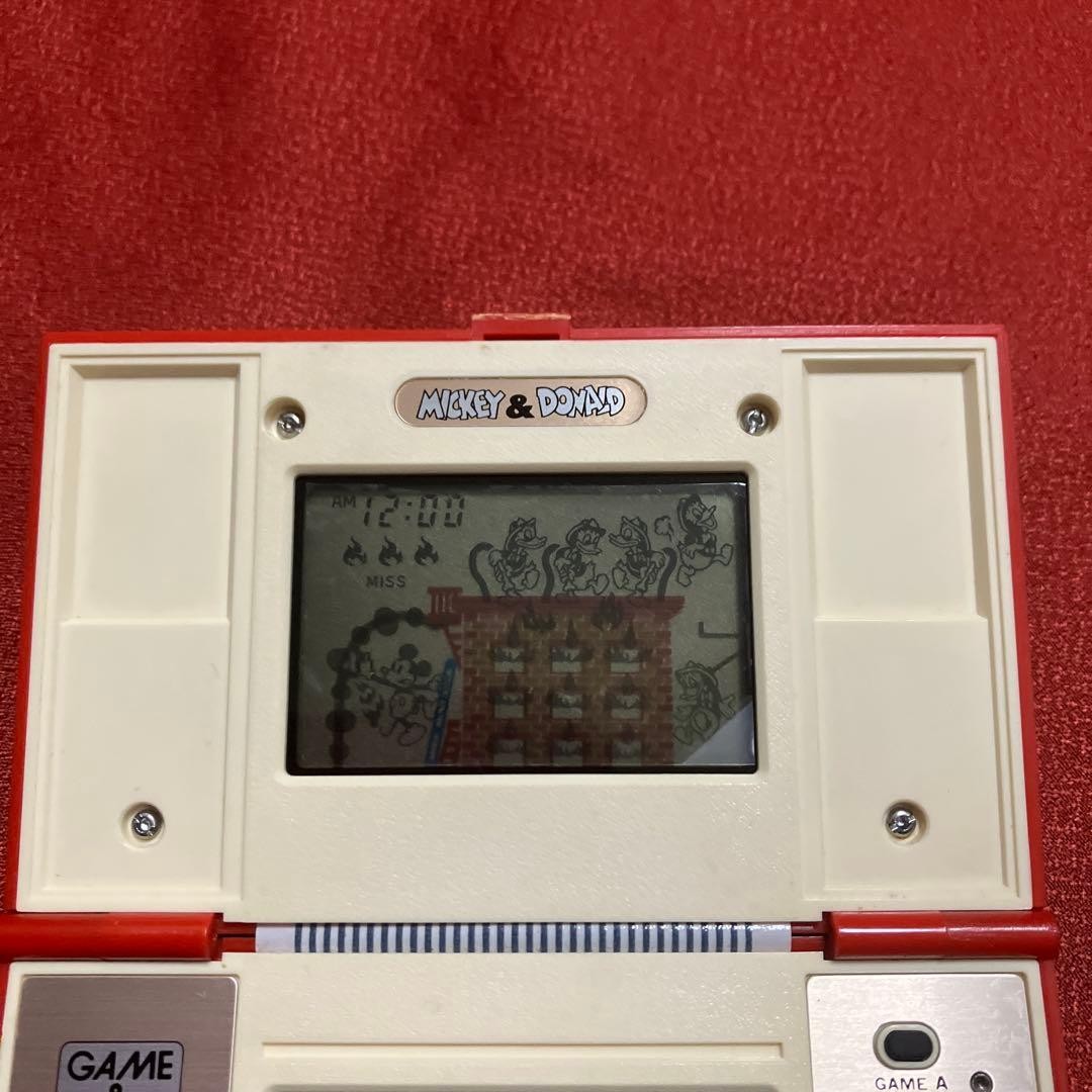 Game Watch MICKEY & DONALD Multi Screen Nintendo DM-53 Handheld Tested very good