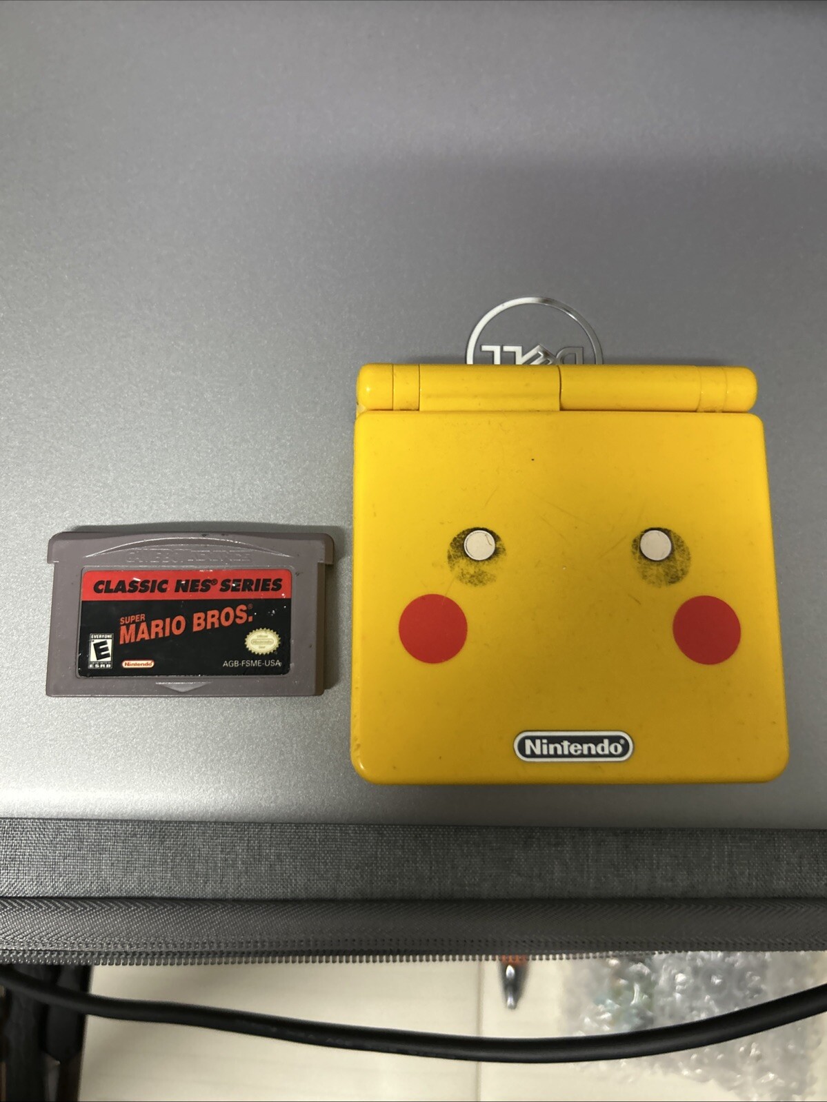 Authentic Nintendo Game Boy Advance SP Pikachu Handheld System – Yellow AGS 101