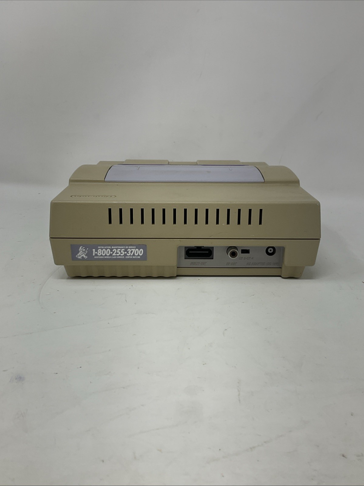 Super Nintendo- SNES – Home Console – Gray – Tested – Working