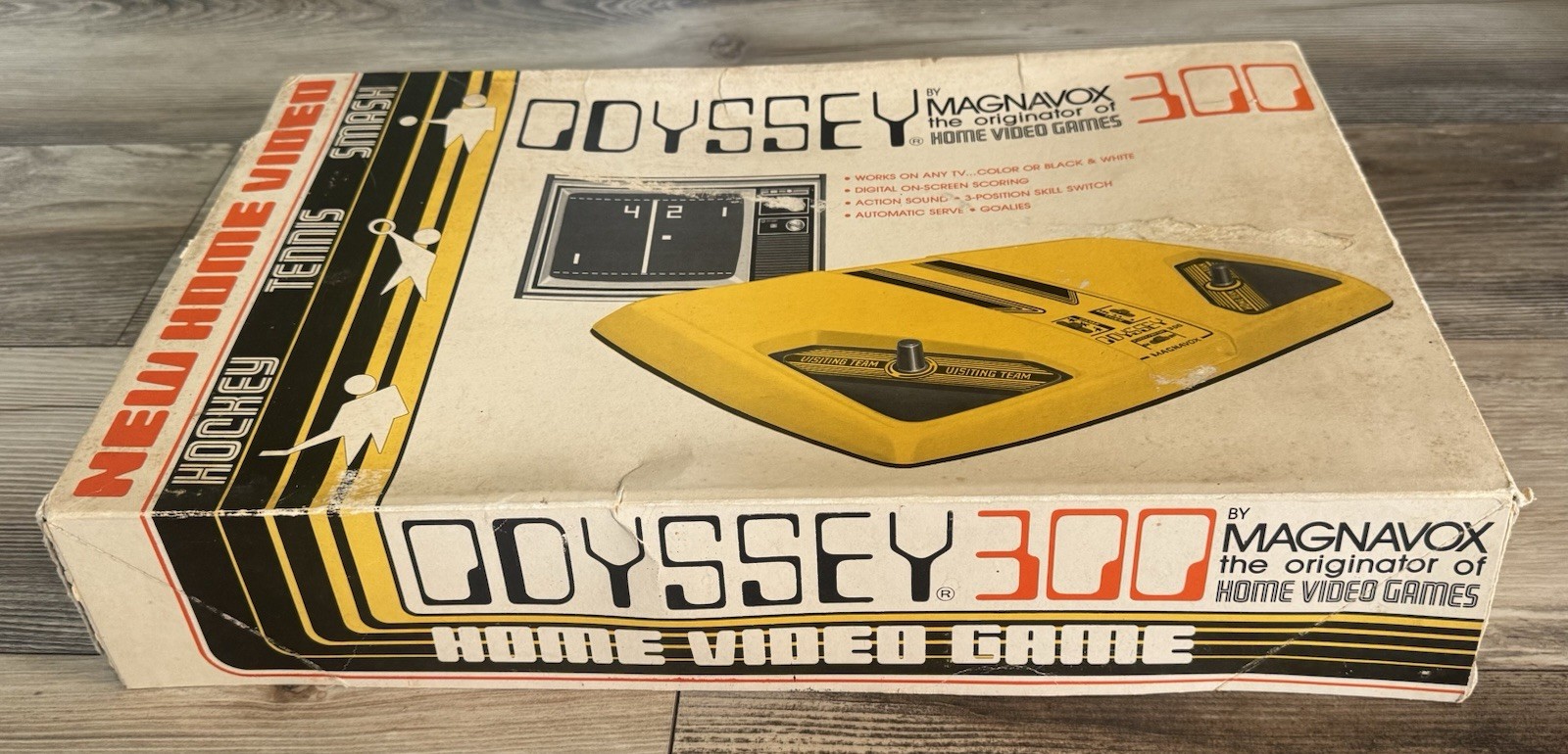 VTG!! 1976 Odyssey 300 Home Video Game System CIB (Magnavox) w/Box 📦 TESTED!!