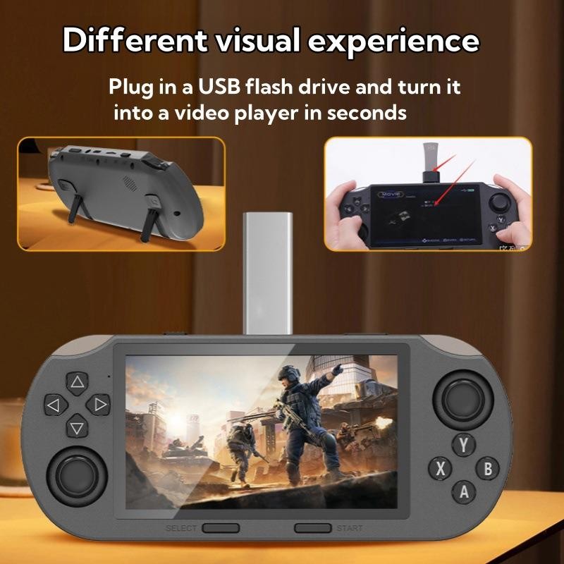 Handheld Video Game Console Linux System 4.5 Inch