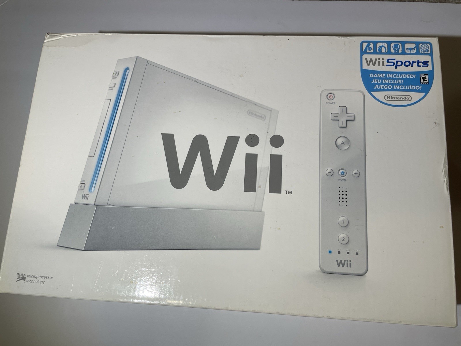 Nintendo Wii Console w/ Wii Sports RVL-001 Complete in Box CIB