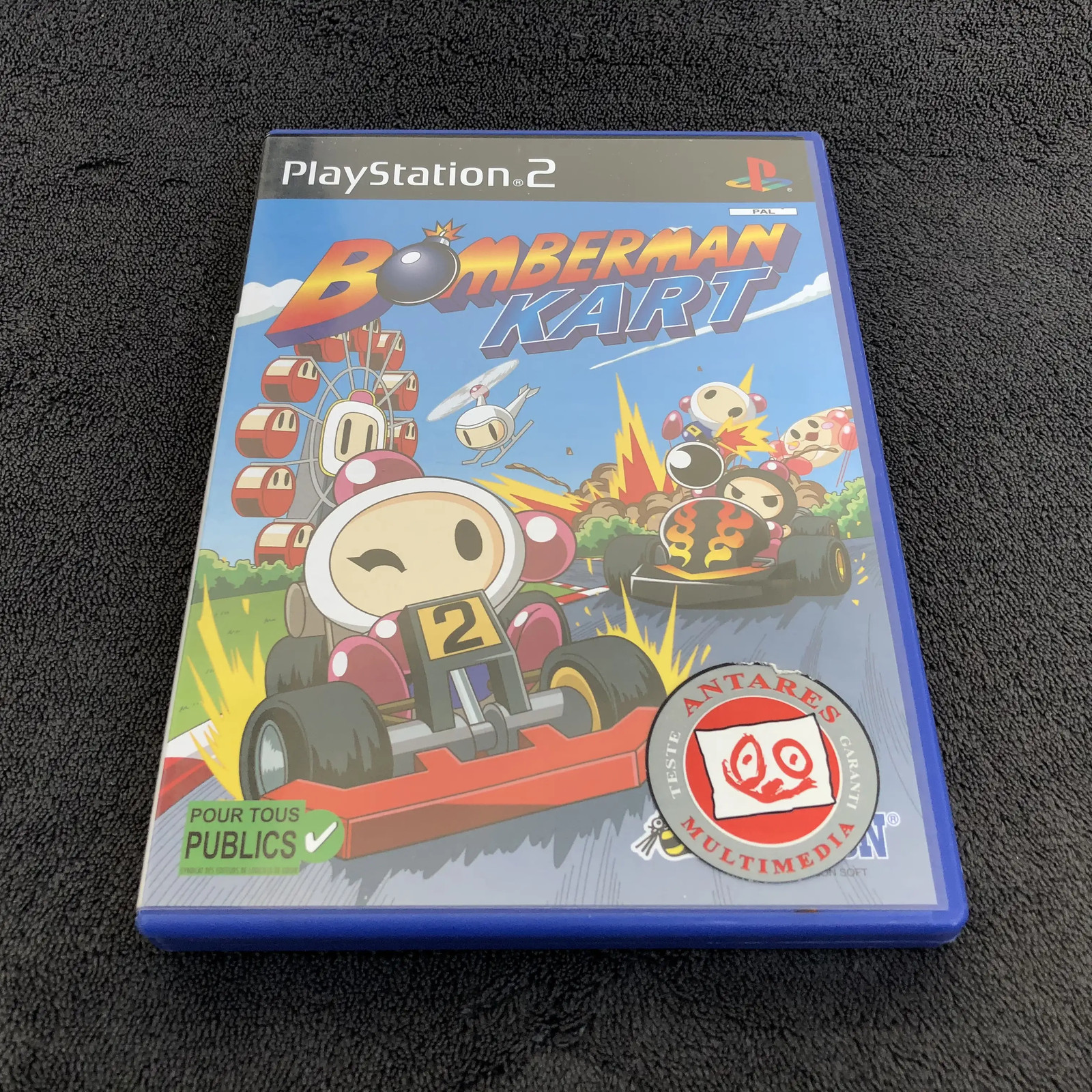 Ps2 Bomberman Kart Fra Almost New