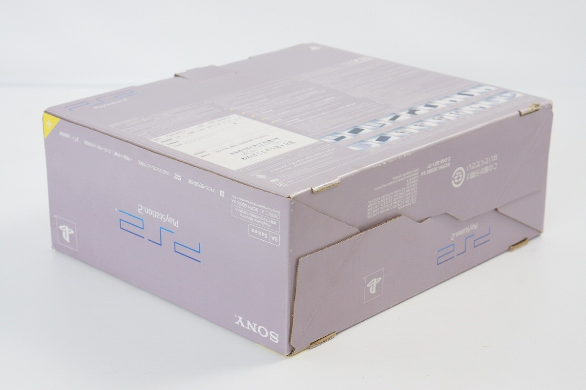 PS2 SAKURA Console System Boxed SCPH-50000 Tested Playstation 2 NTSC-J FJ0874173