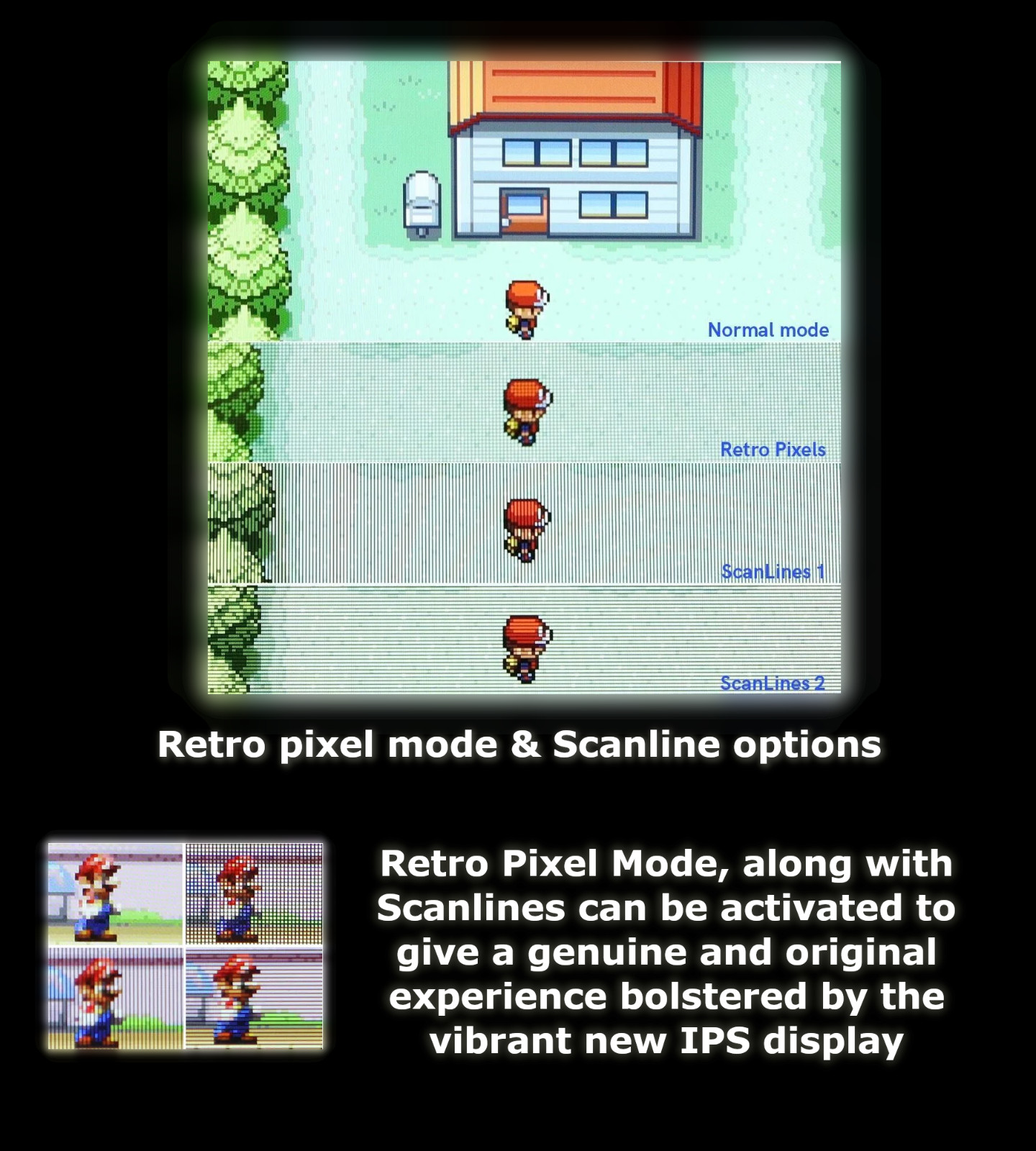 Gameboy Advance IPS Screen – Superior Button Inputs – Pure Audio -Ultimate Build