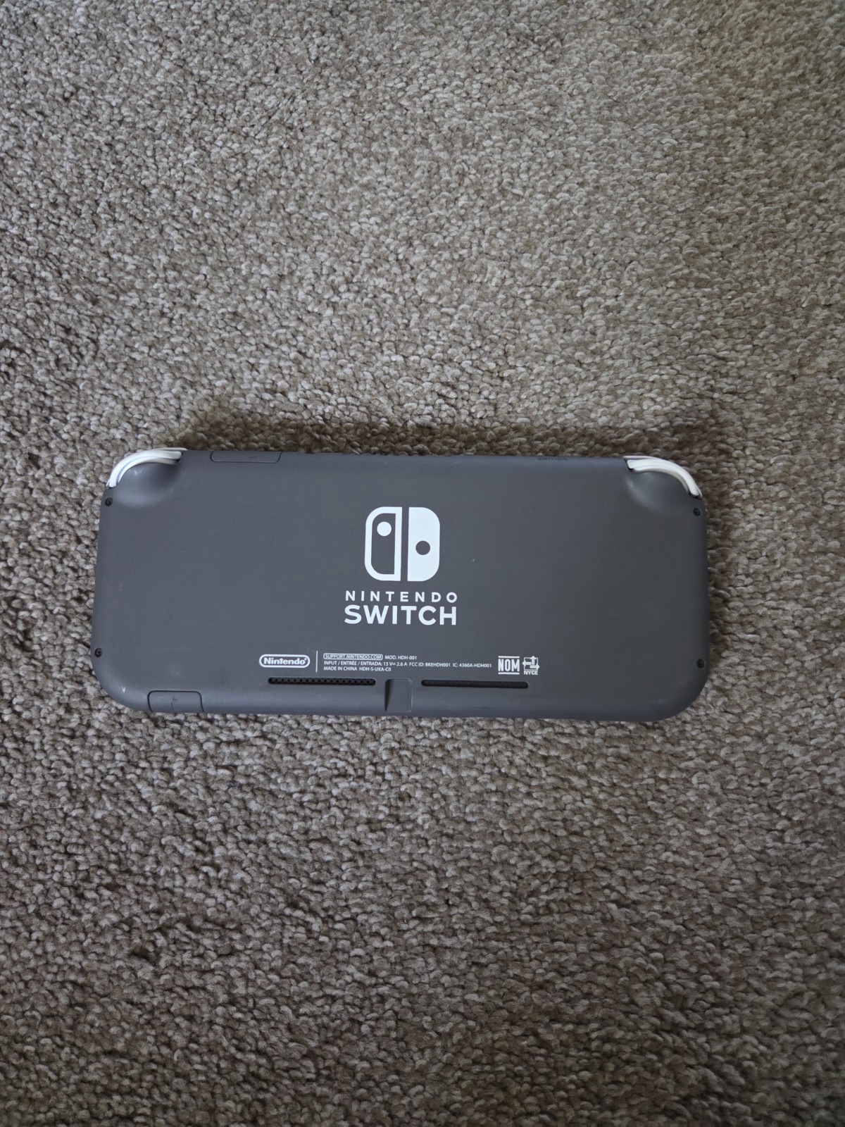 Nintendo Switch Lite Gray Handheld System Some Scratches