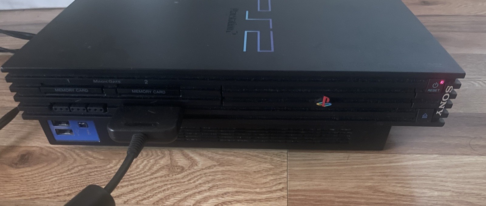 Sony PlayStation 2 PS2 SCPH-39001 Black Console NTSC-U/C w/ 2 Controllers