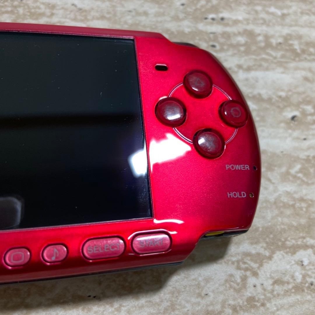 Sony PSP-3000 Radiant Red Boxed Complete Near Mint Tested Console 7098