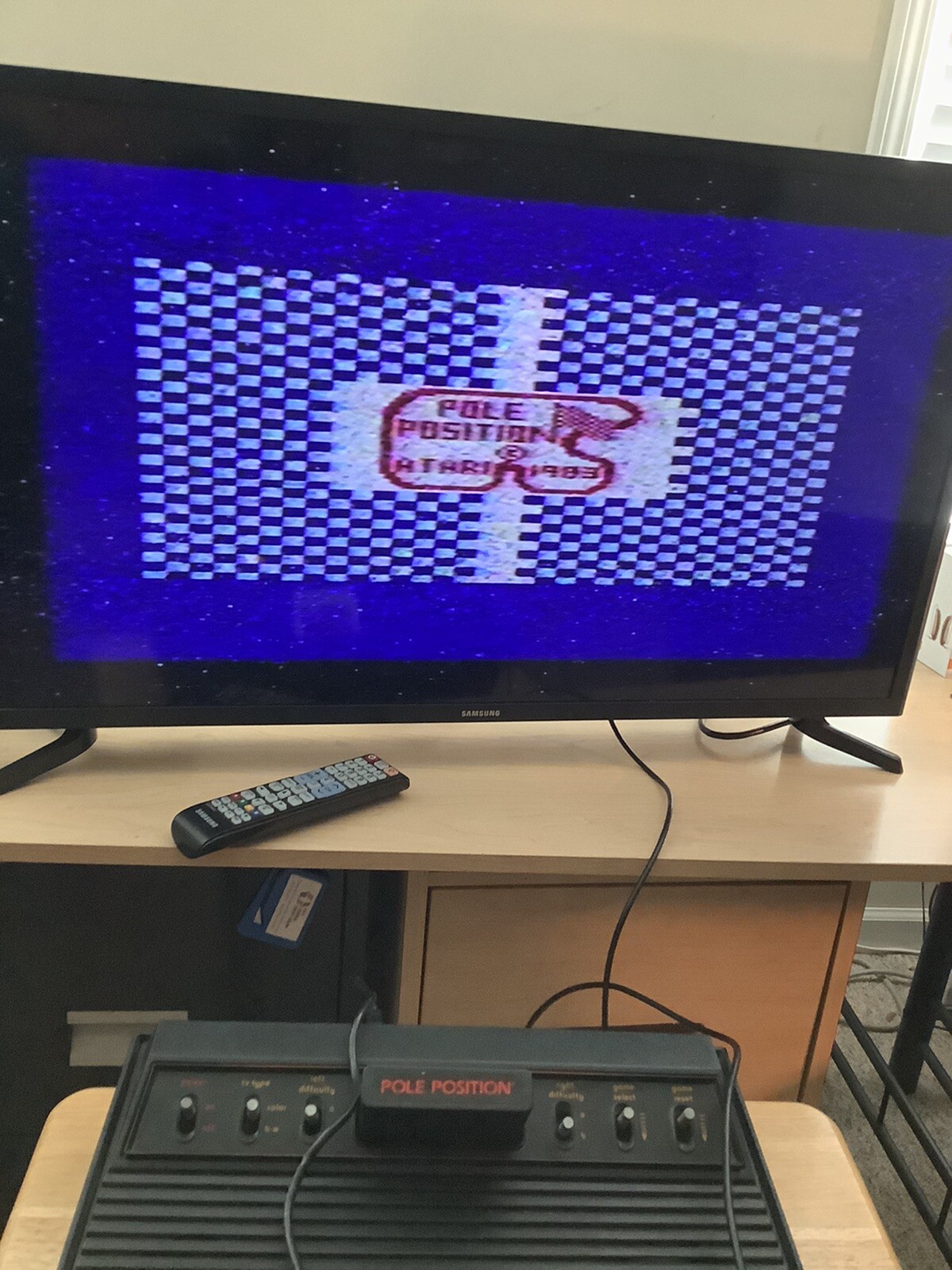 Atari 2600 Sixer Taiwan Variant CX-2600 . 15 Games + AC adapter
