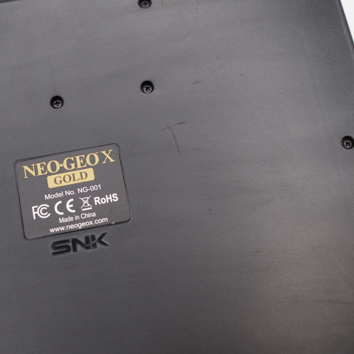 NEOGEO X Station + Joystick SET For NEOGEO X SNK NG-001 NEO-GEO X GOLD 2012
