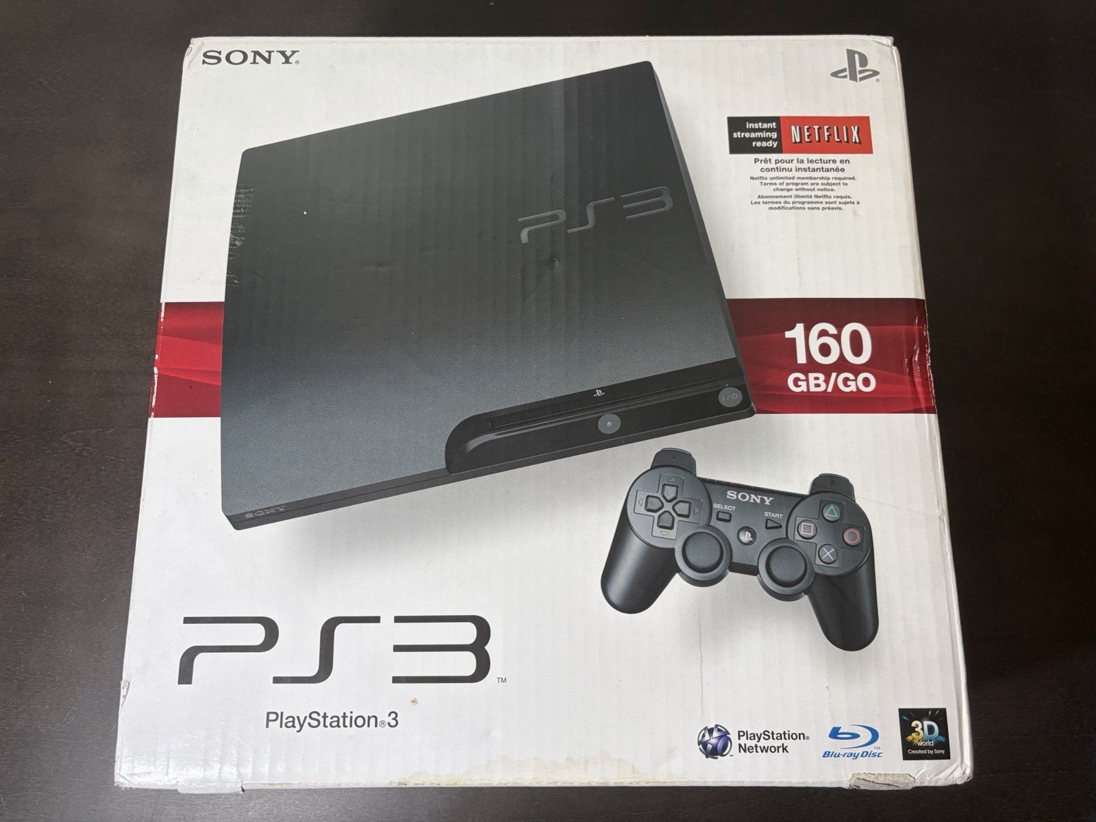 Sony Playstation 3 PS3 Slim Console 160GB Great System Mint Controller