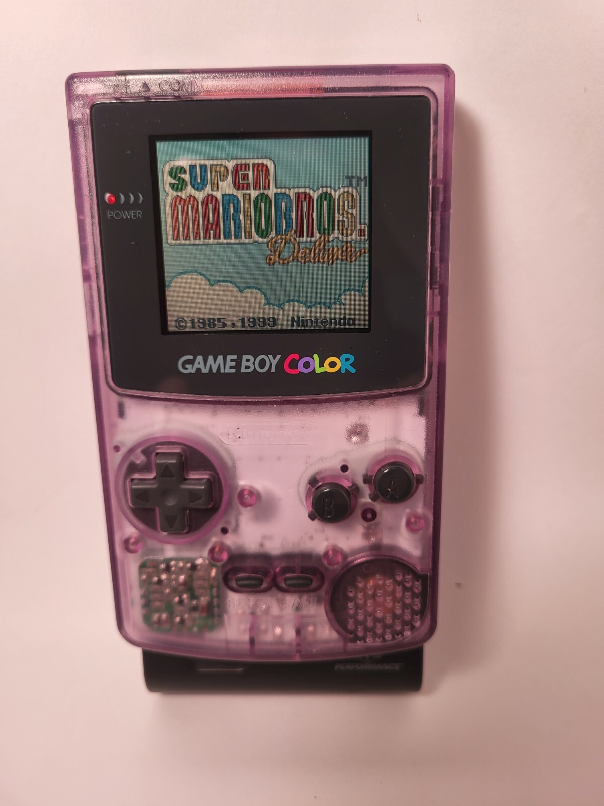 Exceptional Nintendo Game Boy Color – Atomic Purple with Games And Accessories