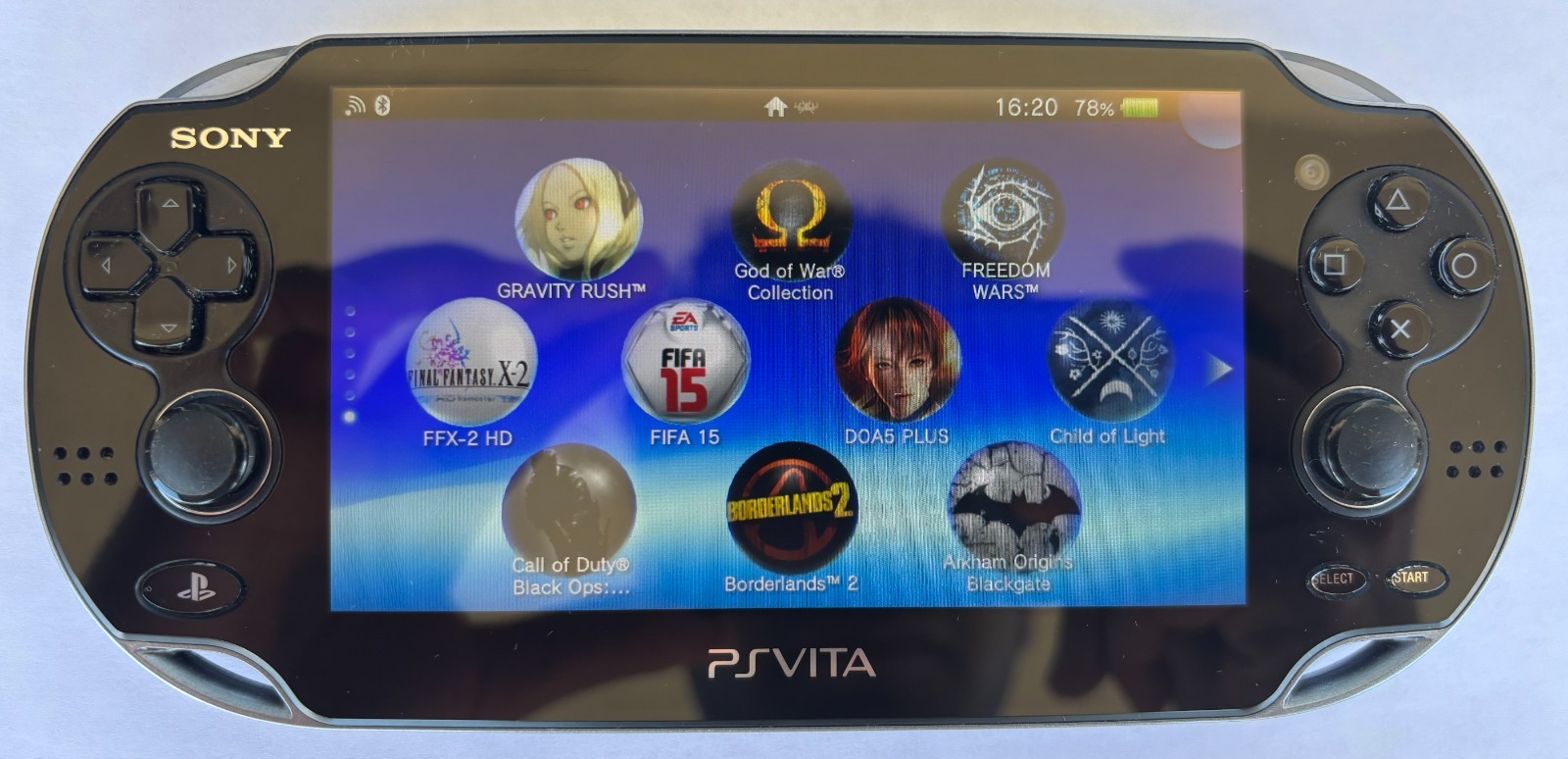 SONY PLAYSTATION VITA OLED PCH-1000/1100 FIRMWARE 3.65 128GB – SHIP IN 1-DAY